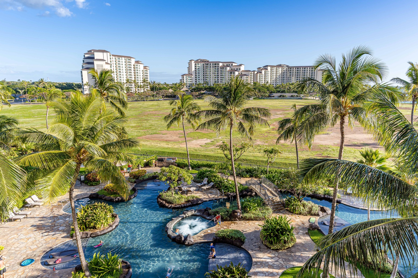 Kapolei Vacation Rentals, Ko Olina Beach Villas B505 - Beach Villas lagoon awaits your arrival.