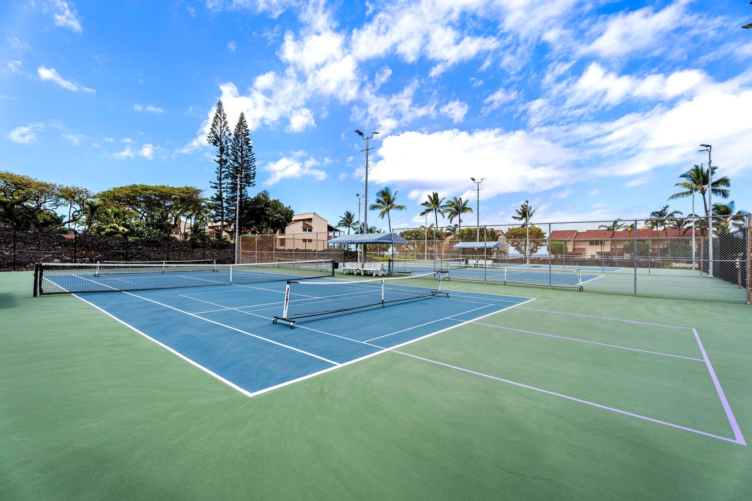 Kailua Kona Vacation Rentals, Keauhou Kona Surf & Racquet 1104 - Tennis court 1