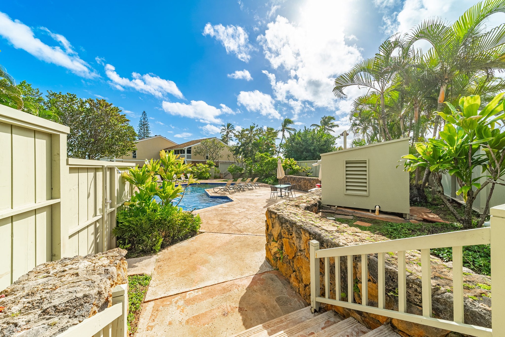 Kahuku Vacation Rentals, Kuilima Estates East #164 - As a Kuilima Estates guest, you'll have exclusive access to the resort's amenities. Enjoy community pools, shared BBQ grills, and tennis courts as part of your vacation experience!