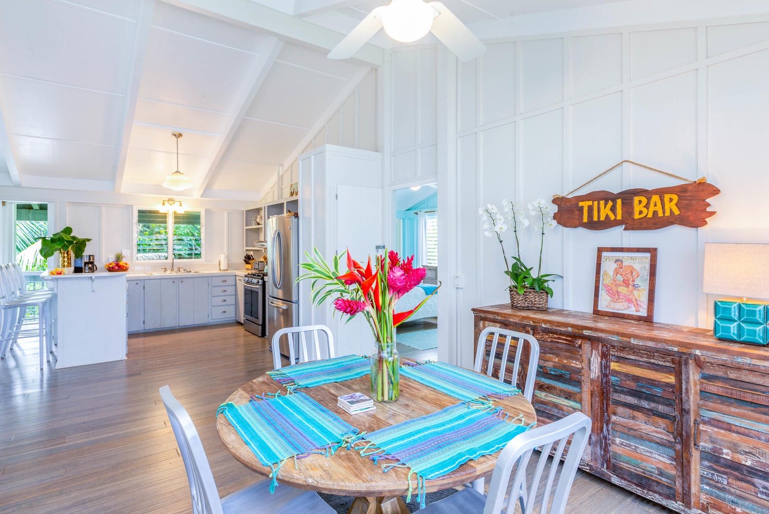 Hanalei Vacation Rentals, Hale Kanani (Kaua'i) TVNC 1342 - Dining area