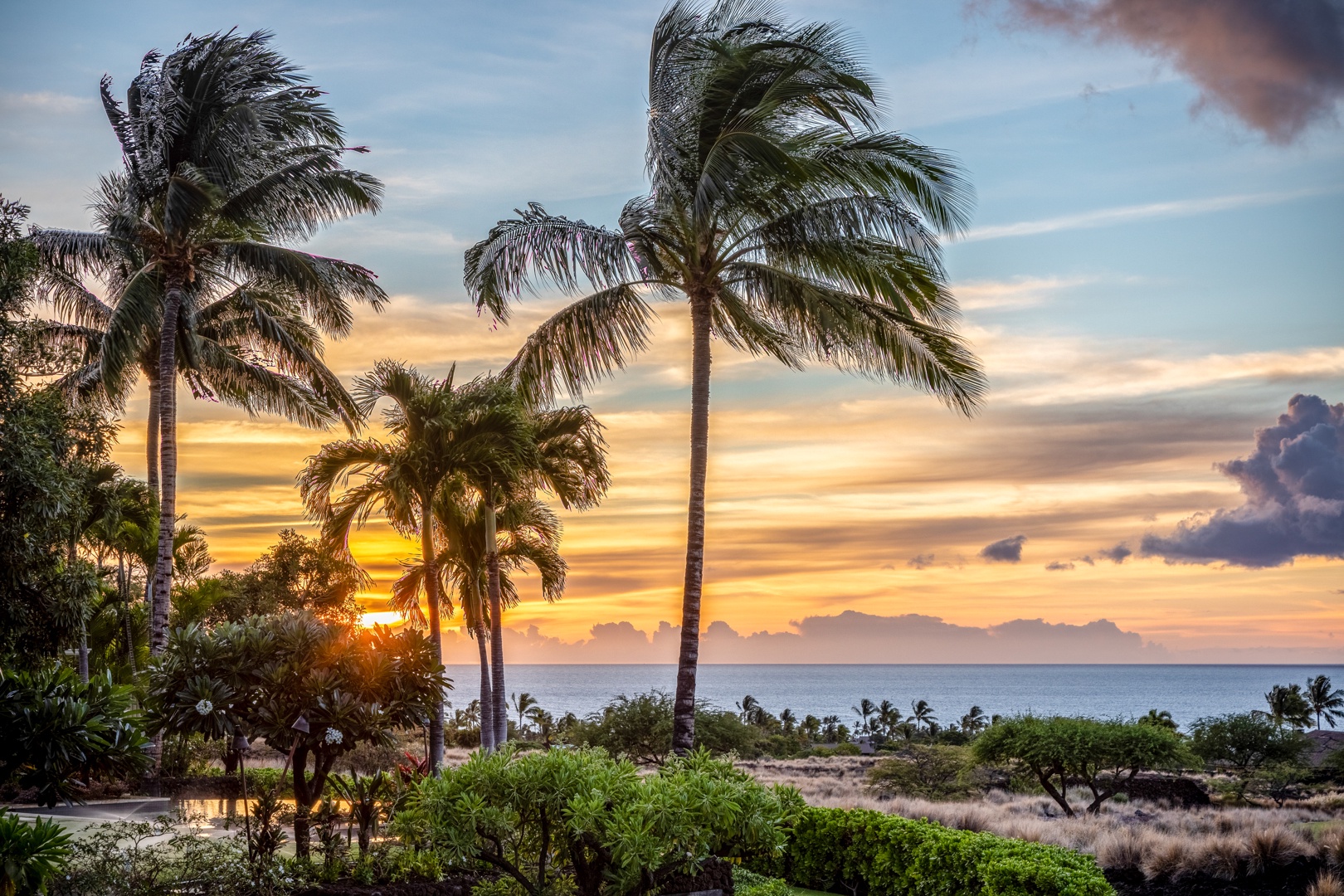 Kailua Kona Vacation Rentals, 4BD Hainoa Estate (122) at Hualalai Resort - Enjoy breathtaking sunsets from your own private oasis in paradise.