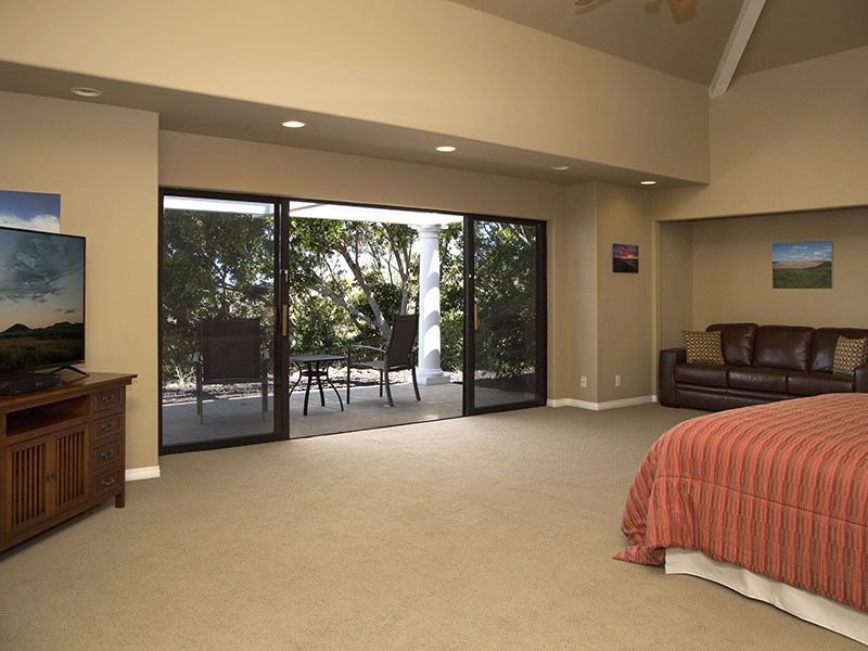 Kamuela Vacation Rentals, Mango Sunsets - North Primary has much privacy and it's own lanai