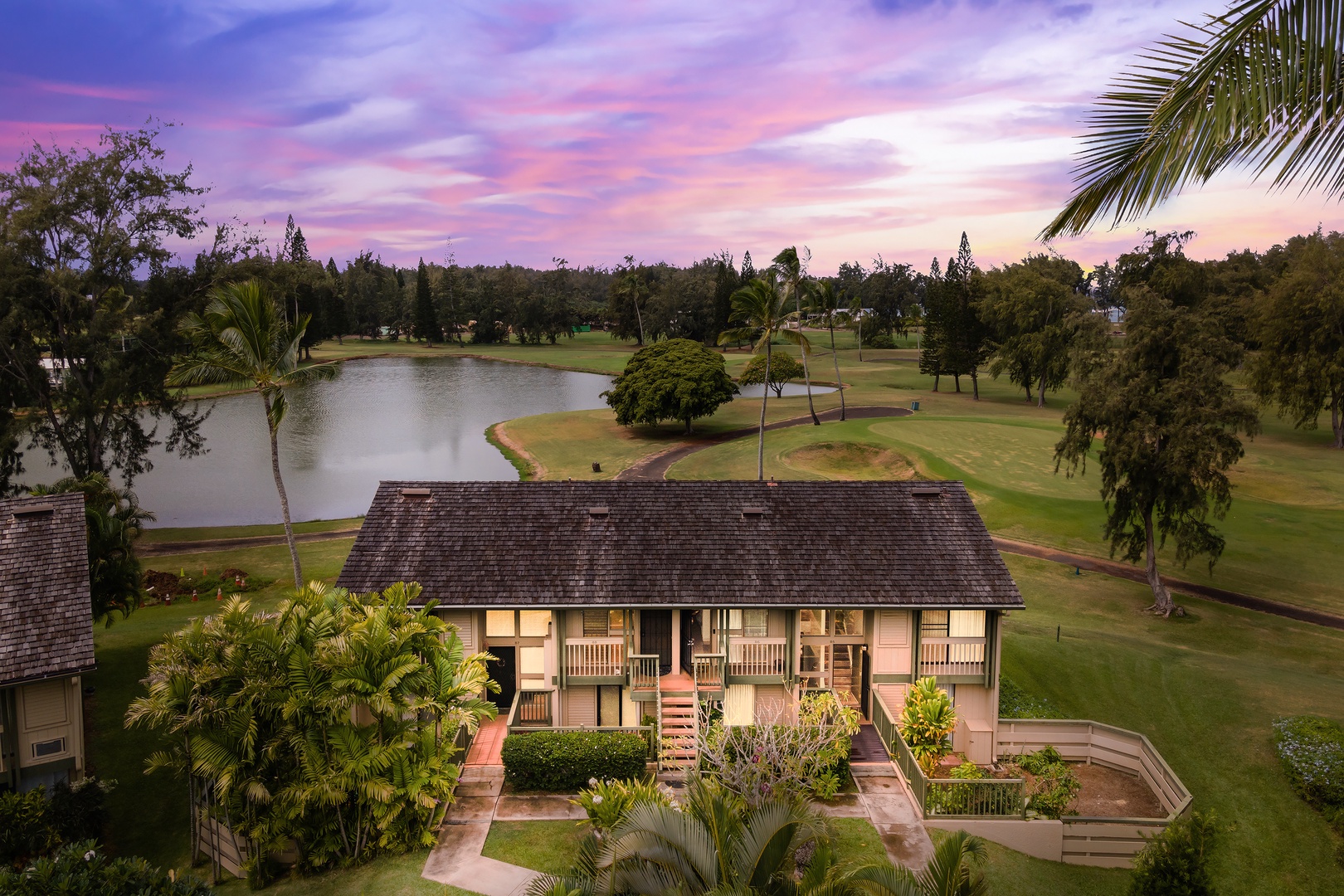 Kahuku Vacation Rentals, Kuilima Estates West #85 - Corner unit next to world glass golf course.