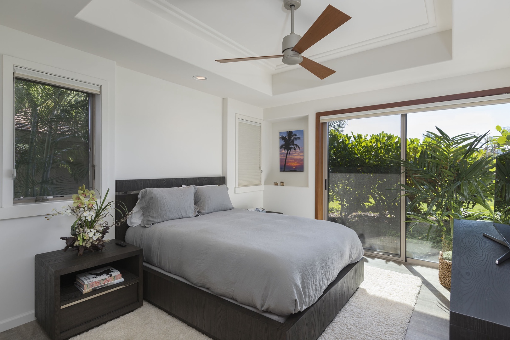Kailua Kona Vacation Rentals, Hillside Villa 7101 - 2nd Guest Bedroom with Queen Bed