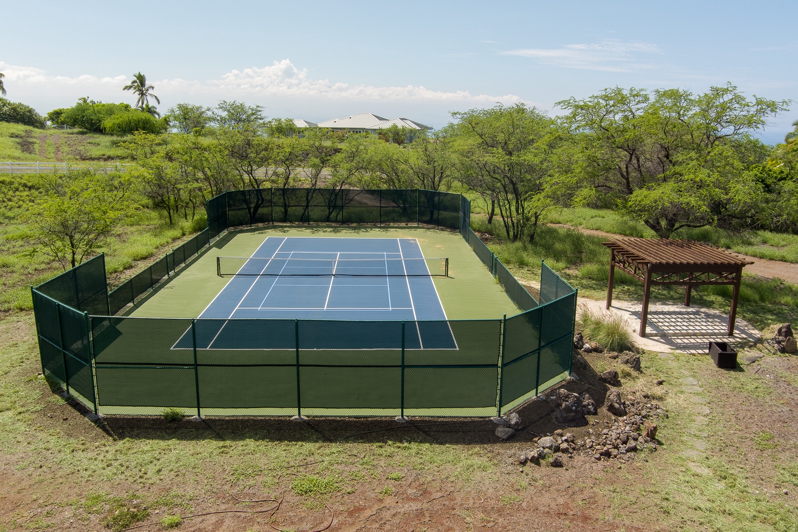 Kamuela Vacation Rentals, Olomana Hale at Kohala Ranch - Challenge family and friends to a game of tennis.