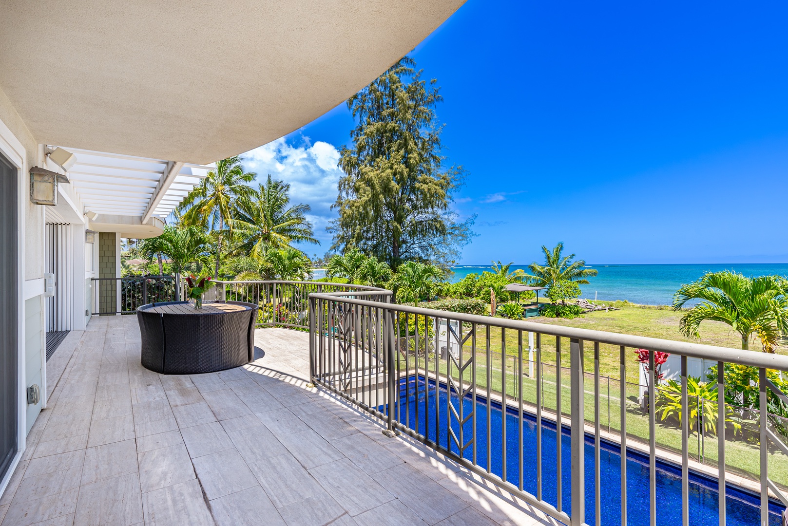 Waialua Vacation Rentals, Waialua Beachfront Getaway - Experience the ultimate paradise in our Hawaii vacation rental with breathtaking ocean views, and a luxurious pool