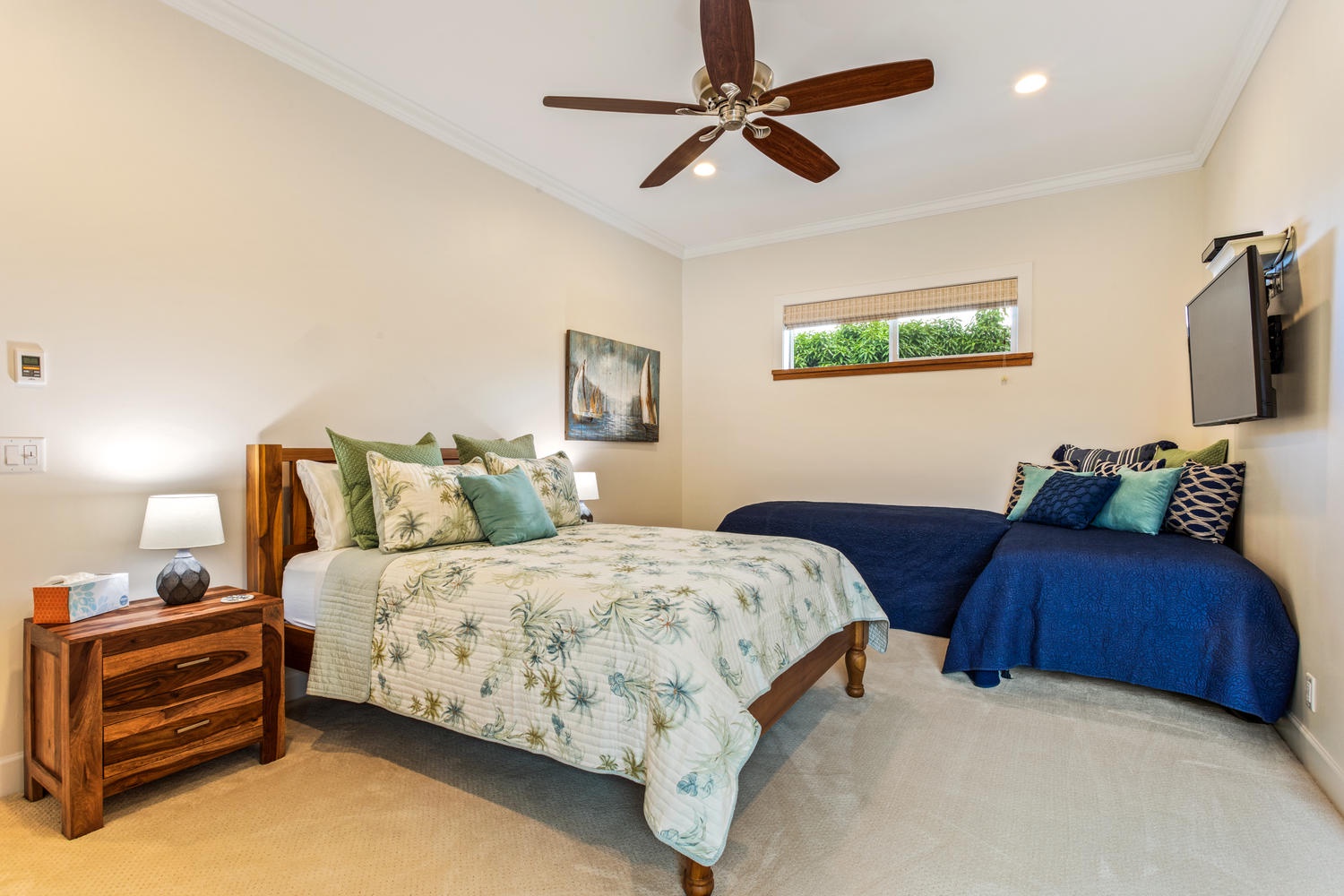 Kailua Kona Vacation Rentals, Ohana le'ale'a - The third bedroom is a perfect spot for families traveling with little ones