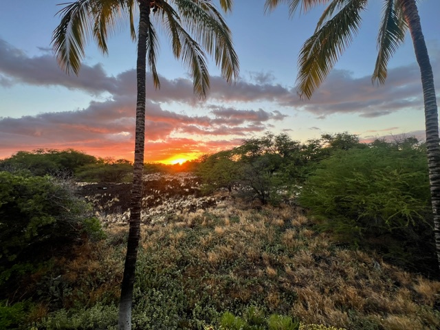 Kamuela Vacation Rentals, Mauna Lani Fairways #603 - Enjoy the mesmerizing sunset views from the balcony.