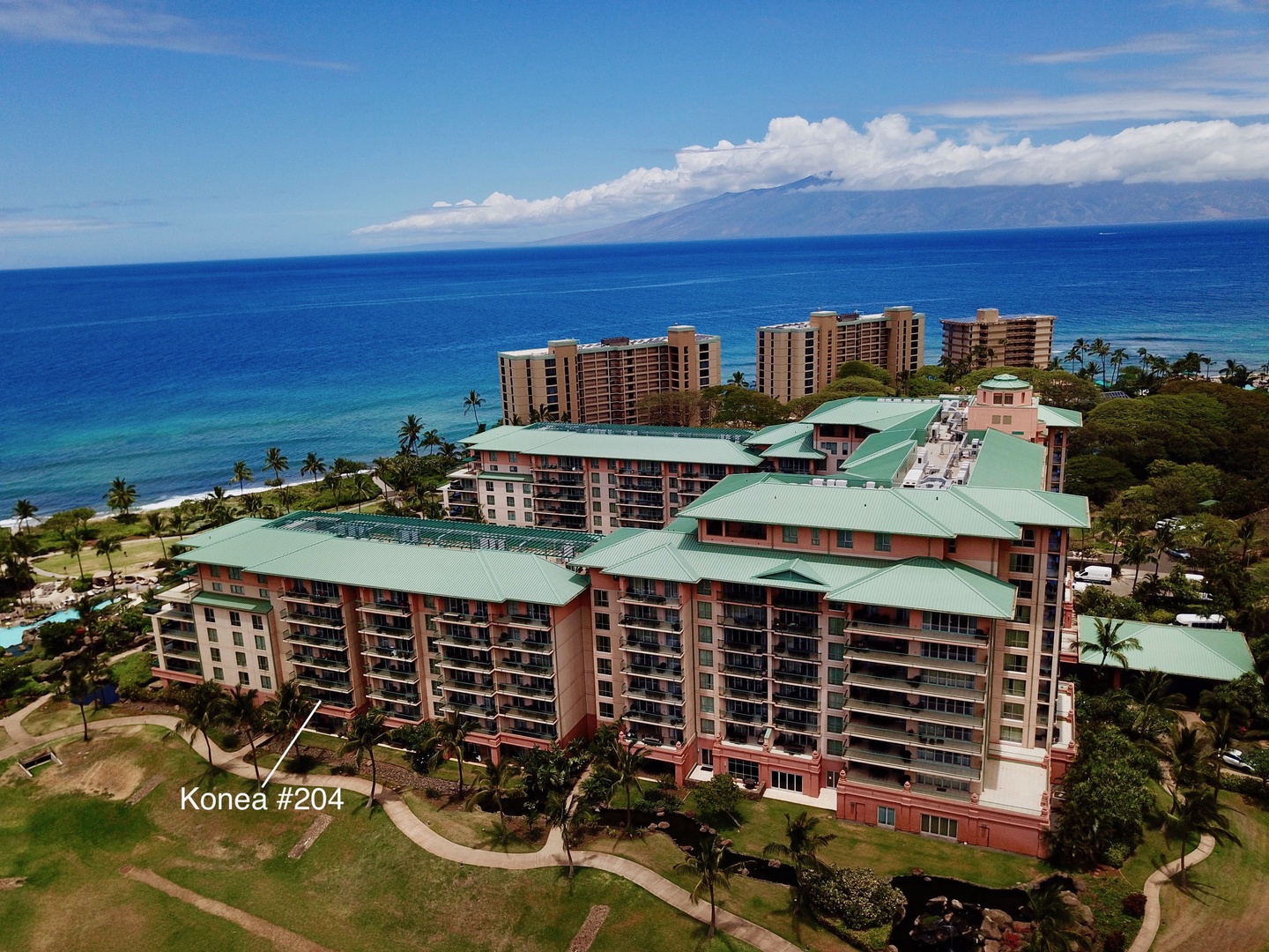 Lahaina Vacation Rentals, Honua Kai Konea 204 - Honua Kai Konea 204 Aerial