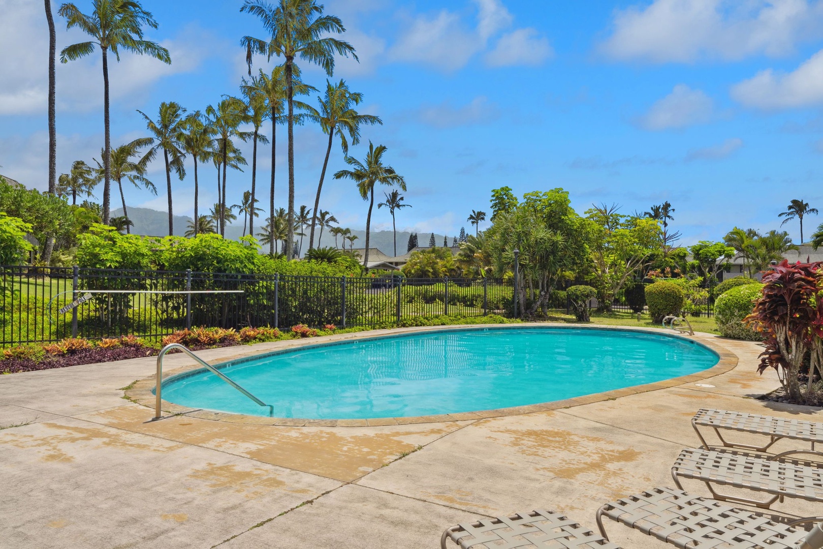 Princeville Vacation Rentals, Alii Kai 7201 - Cool off in the community pool, a short walk across the grounds.