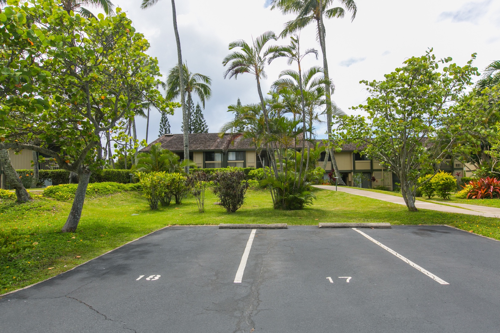 Kahuku Vacation Rentals, Ilima West Kuilima Estates #18 at Turtle Bay - Secure your vehicle in our designated parking stall, a safe and convenient spot tailored for your ease