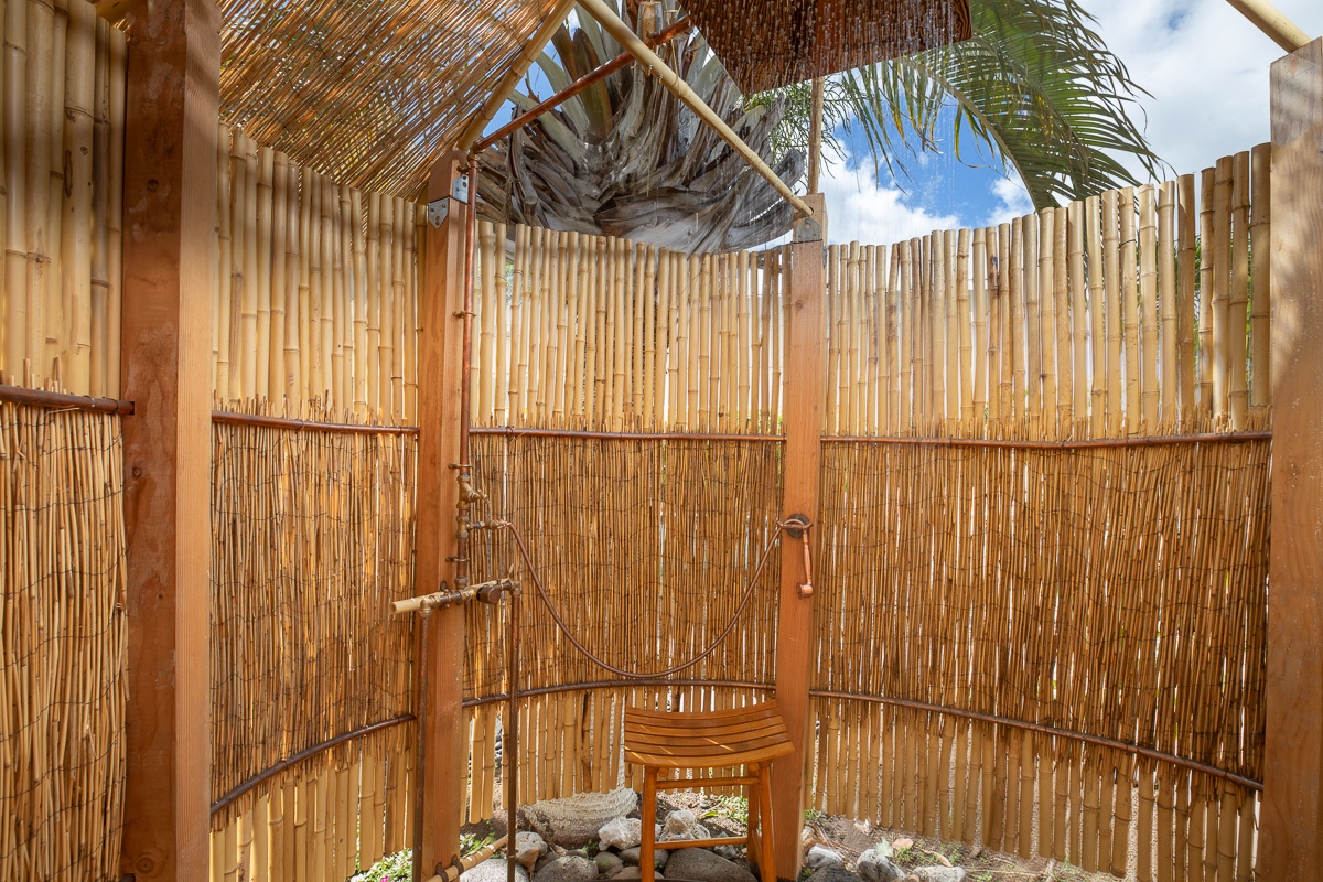 Kamuela Vacation Rentals, Honu Ohana- Puako 59 - Private Outdoor Shower