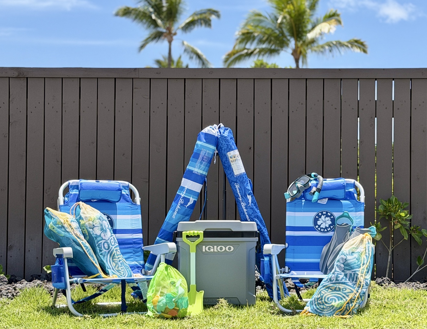 Kamuela Vacation Rentals, 6BD Mauna Lani Lux Golf Estate (6) at One Ocean - Beach Amenities - subject to change.