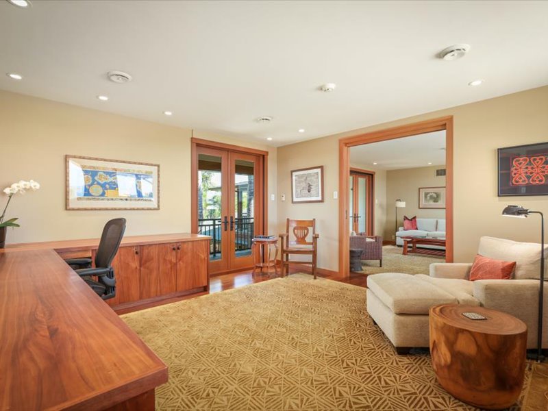 Kamuela Vacation Rentals, 5BD Estate Home at Mauna Kea Resort - Office -1 (2nd flr)