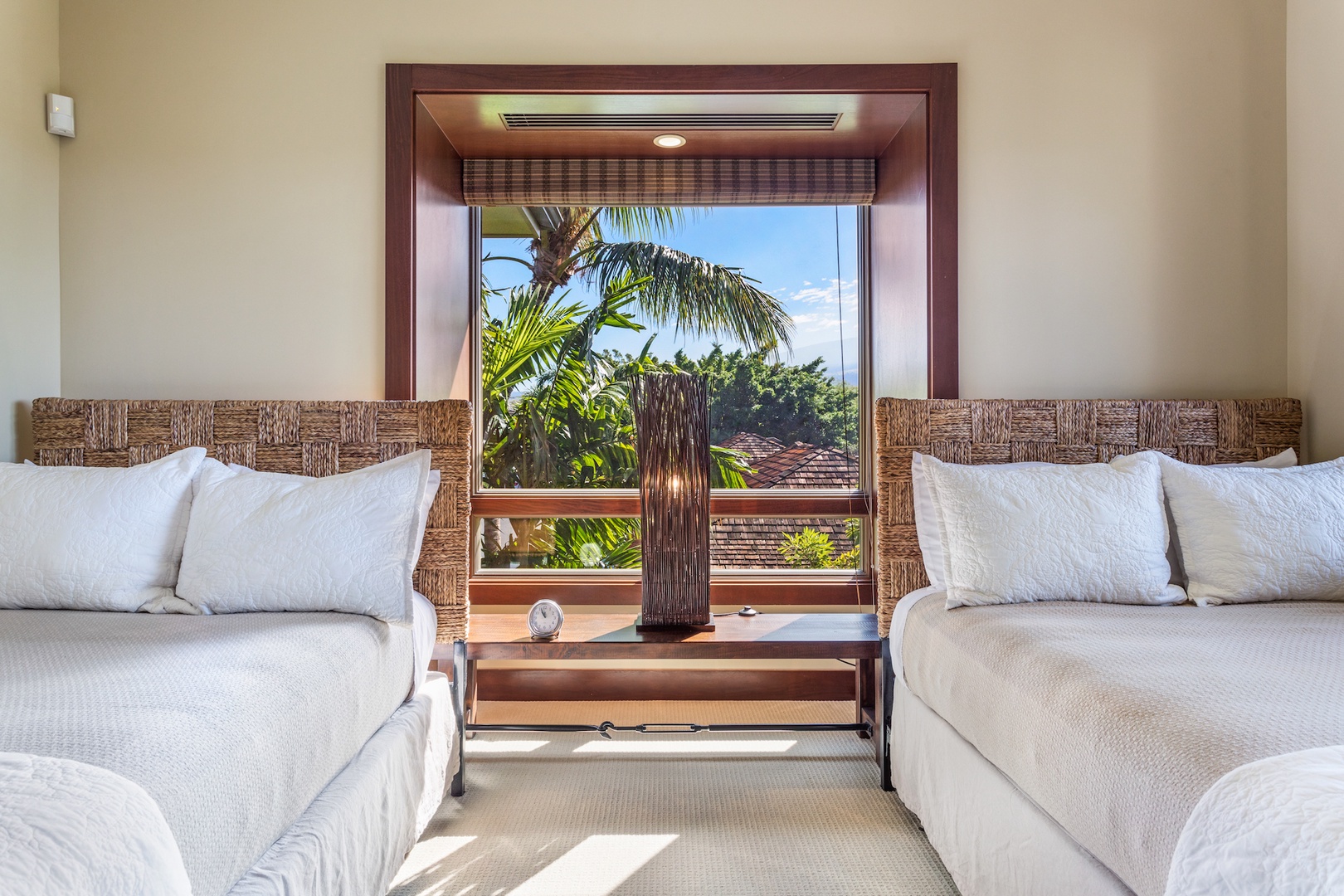Kailua Kona Vacation Rentals, 3BD Hainoa Villa (2901D) at Four Seasons Resort at Hualalai - Alternative view of bedroom three.