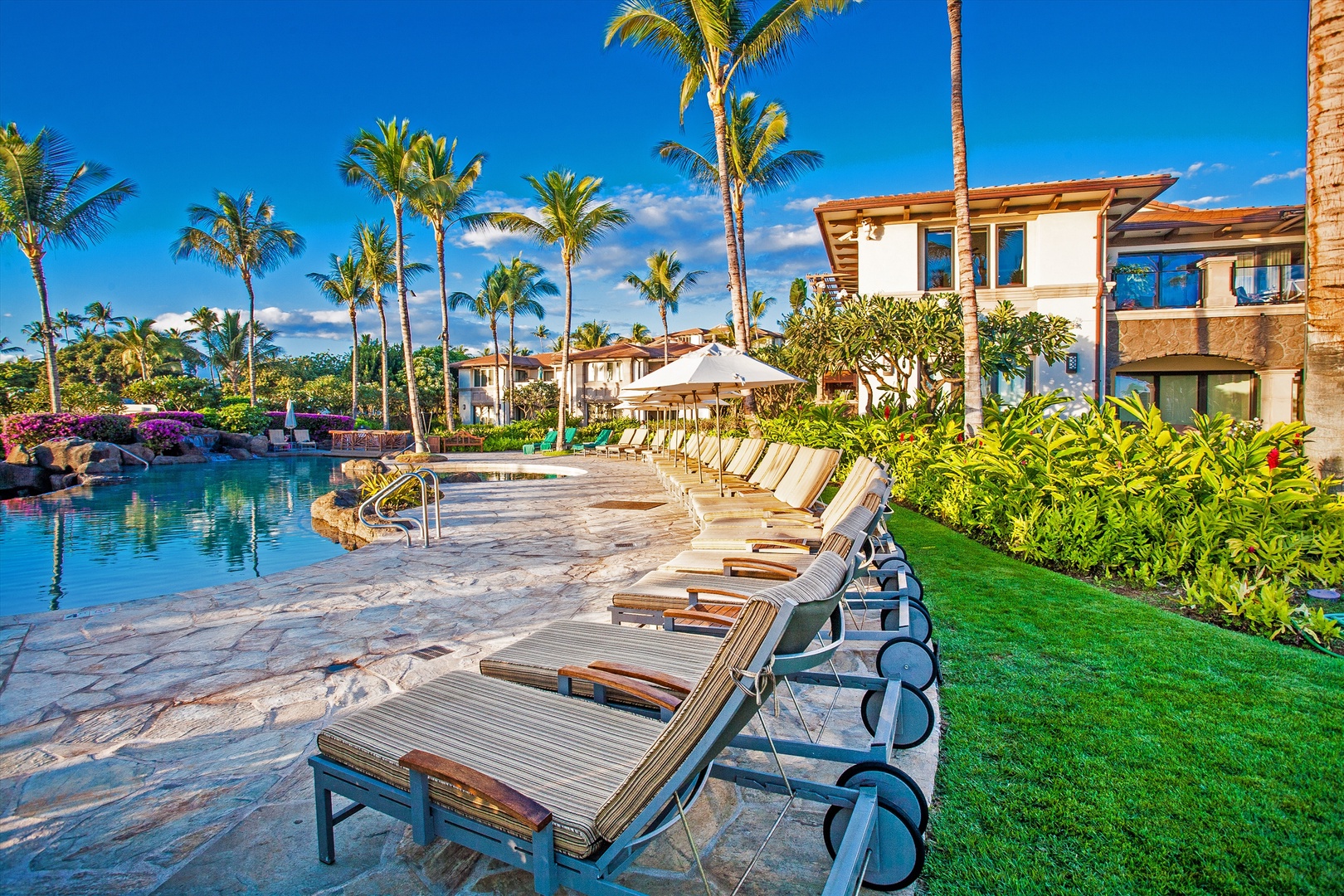 Wailea Vacation Rentals, Blue Ocean Suite H401 at Wailea Beach Villas* - Relax and Cool Off at the Oceanside Adult Only Pool