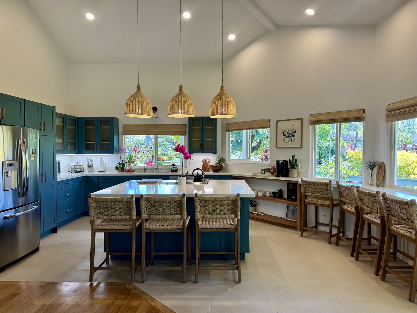 Princeville Vacation Rentals, Hale Cassia - New Kitchen Remodel
