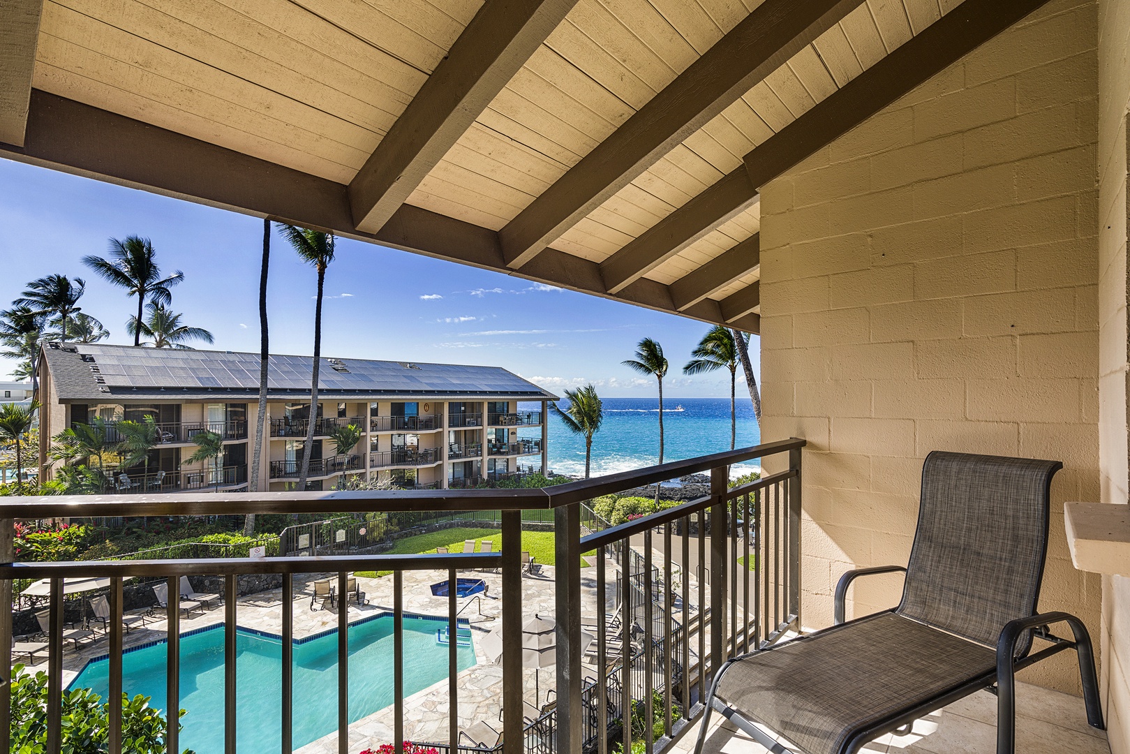 Kailua Kona Vacation Rentals, Kona Makai 6305 - Lounge on the Lanai and take in the tropical weather!