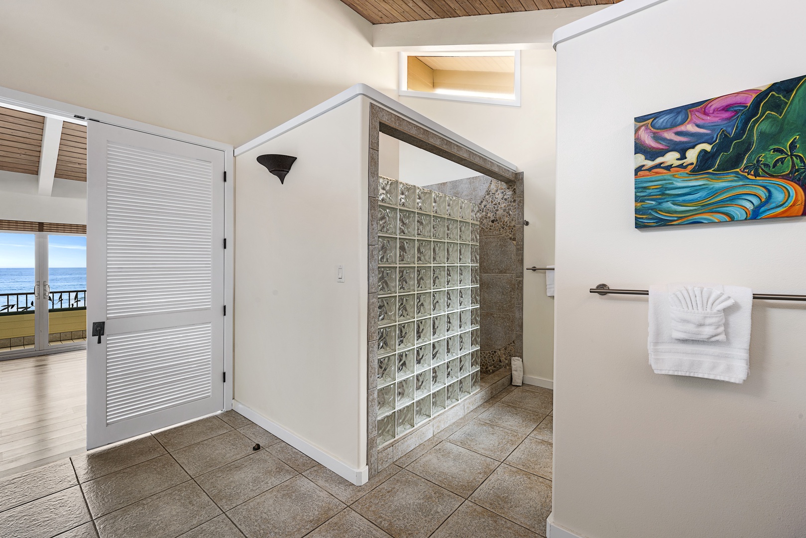 Kailua Kona Vacation Rentals, Hale Pua - Primary Shower