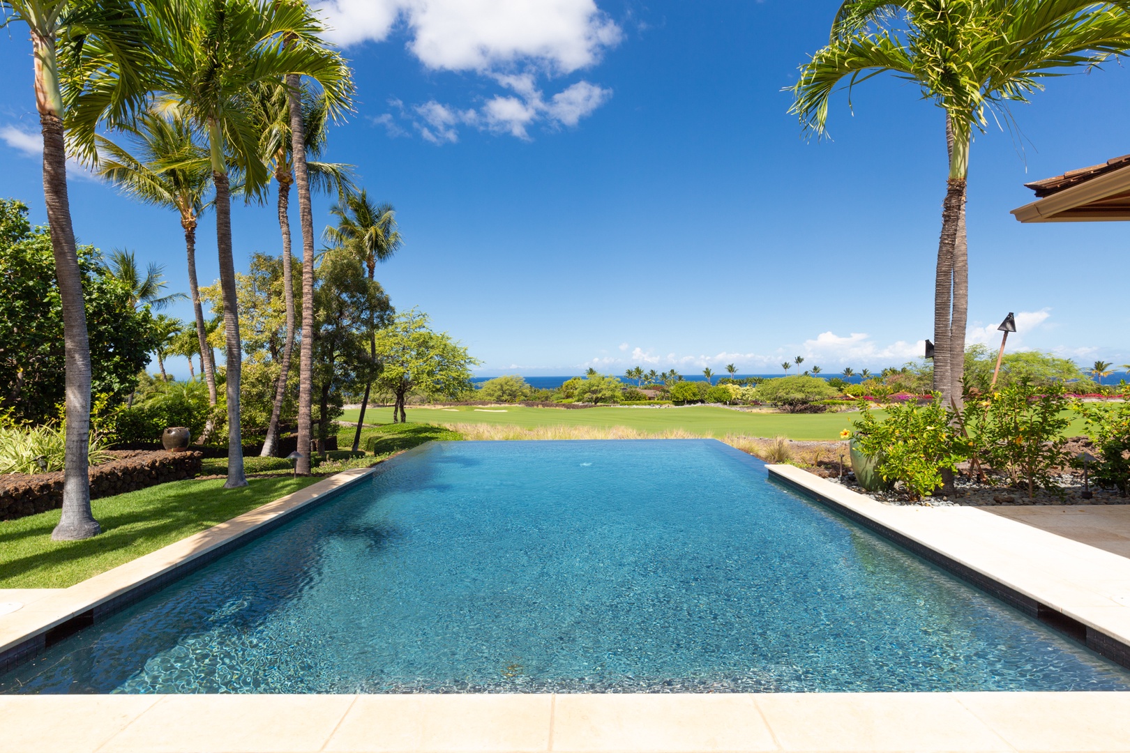 Kailua Kona Vacation Rentals, 4BD Hainoa Estate (102) at Hualalai Resort - Take a dip in the shimmering water beneath the immense blue sky