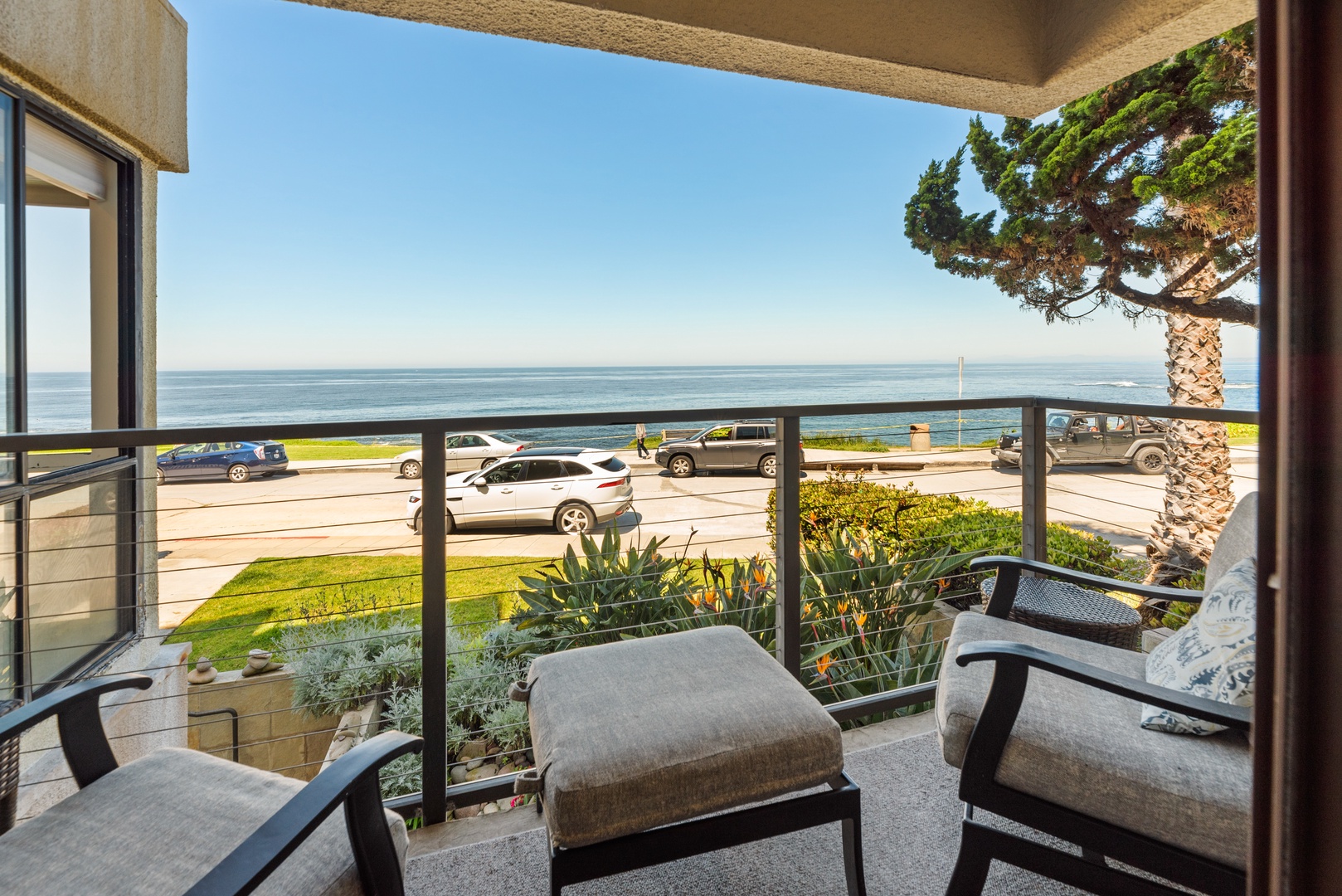 La Jolla Vacation Rentals, Oceanfront La Jolla Cove Condo - View from the balcony