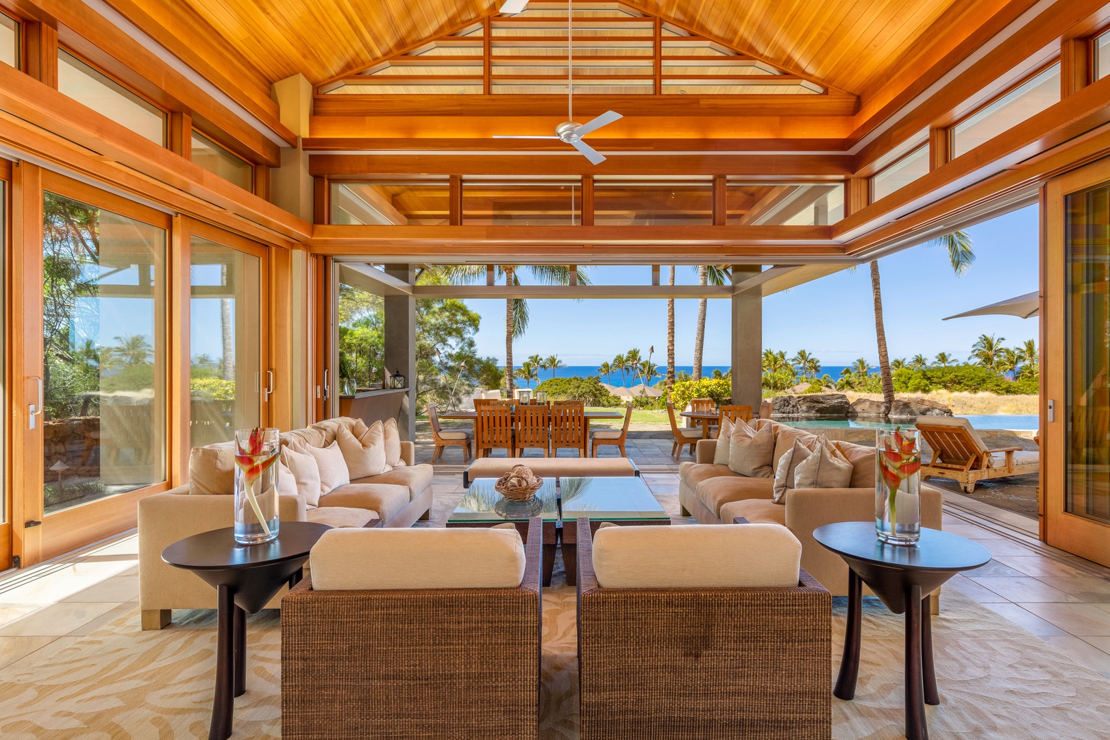 Kamuela Vacation Rentals, Mauna Kea Resort Bluffs 22 - The Beach House - The best spot to lounge, where ocean air meets panoramic views.