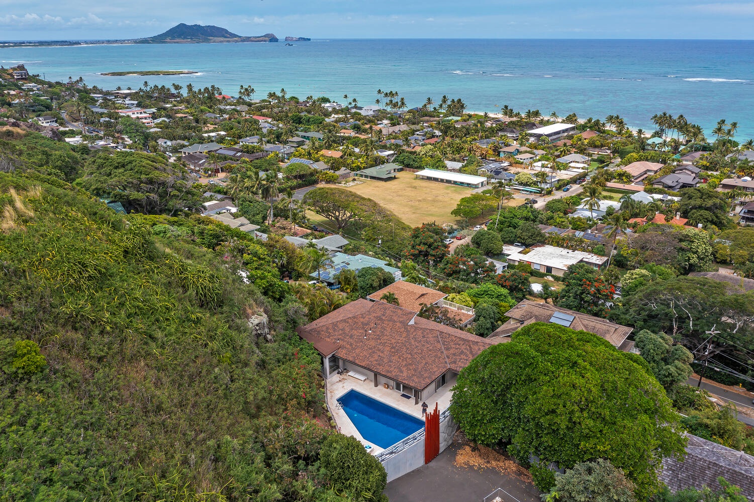 Kailua Vacation Rentals, Hale Lani - Heavenly views of the Kailua and Lanikai shores