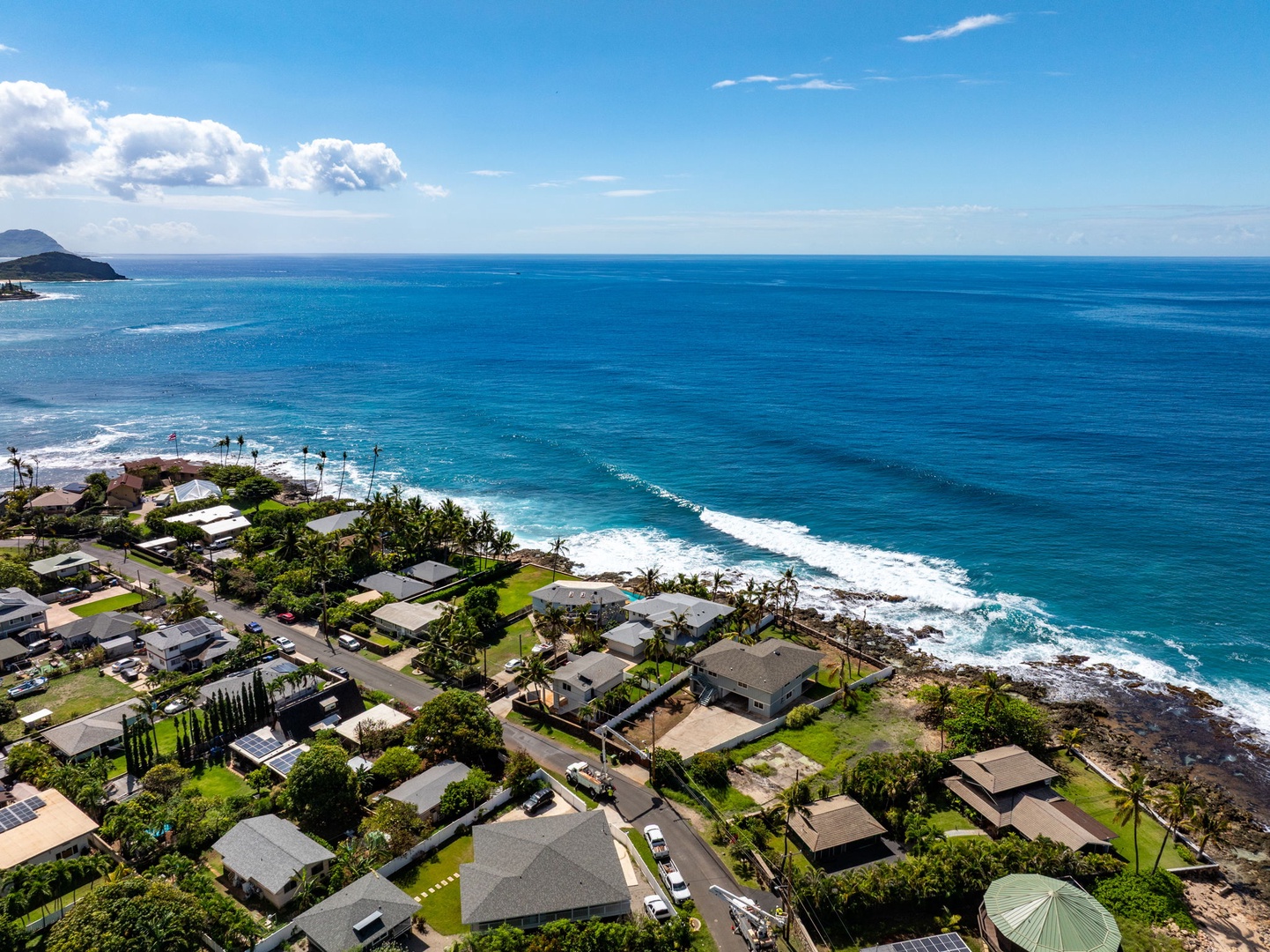 Waianae Vacation Rentals, Oceanfront Luxury Dream Estate - The estate is surrounded by panoramic ocean views and a tranquil neighborhood of beachfront homes.