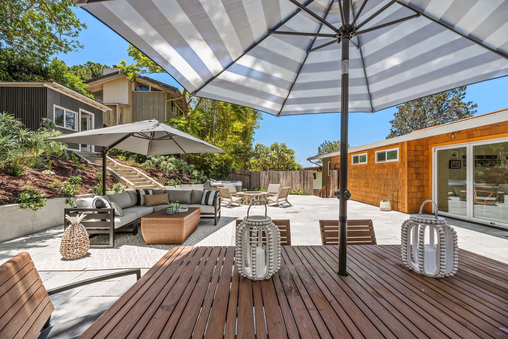 Del Mar Vacation Rentals, Del Mar Zuni Delight - You'll love spending your evenings outside on the deck or around the fire pit, taking in the stunning ocean views.