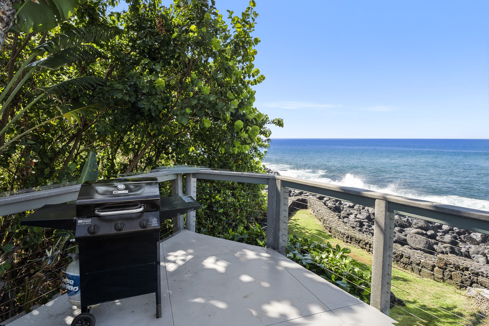 Kailua-Kona Vacation Rentals, Hale Kope Kai - Lanai BBQ