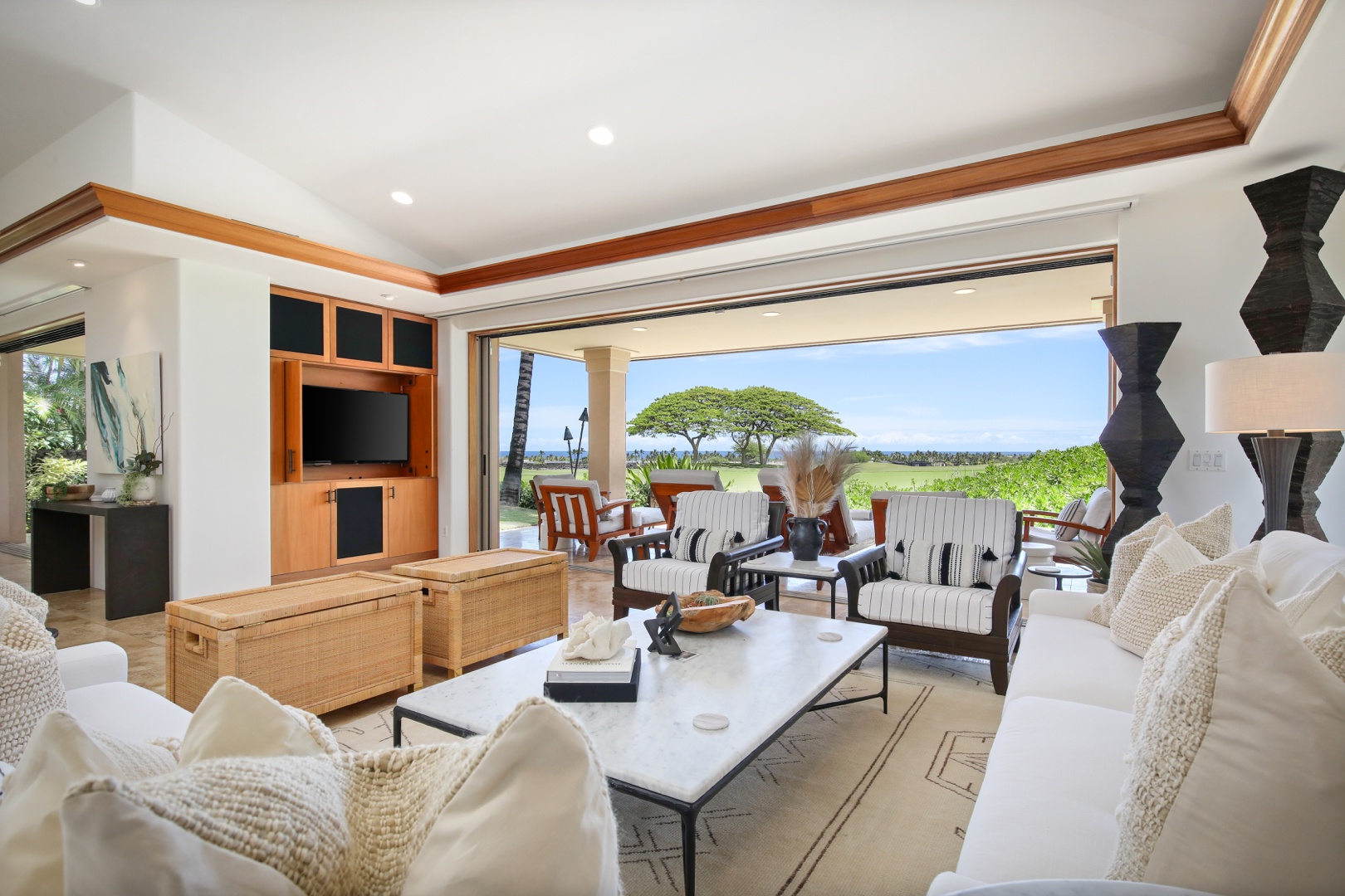 Kailua Kona Vacation Rentals, 4BD Pakui Street Estate (147) at Hualalai Resort - Generous and elevated space to unwind and enjoy the surrounding beauty.