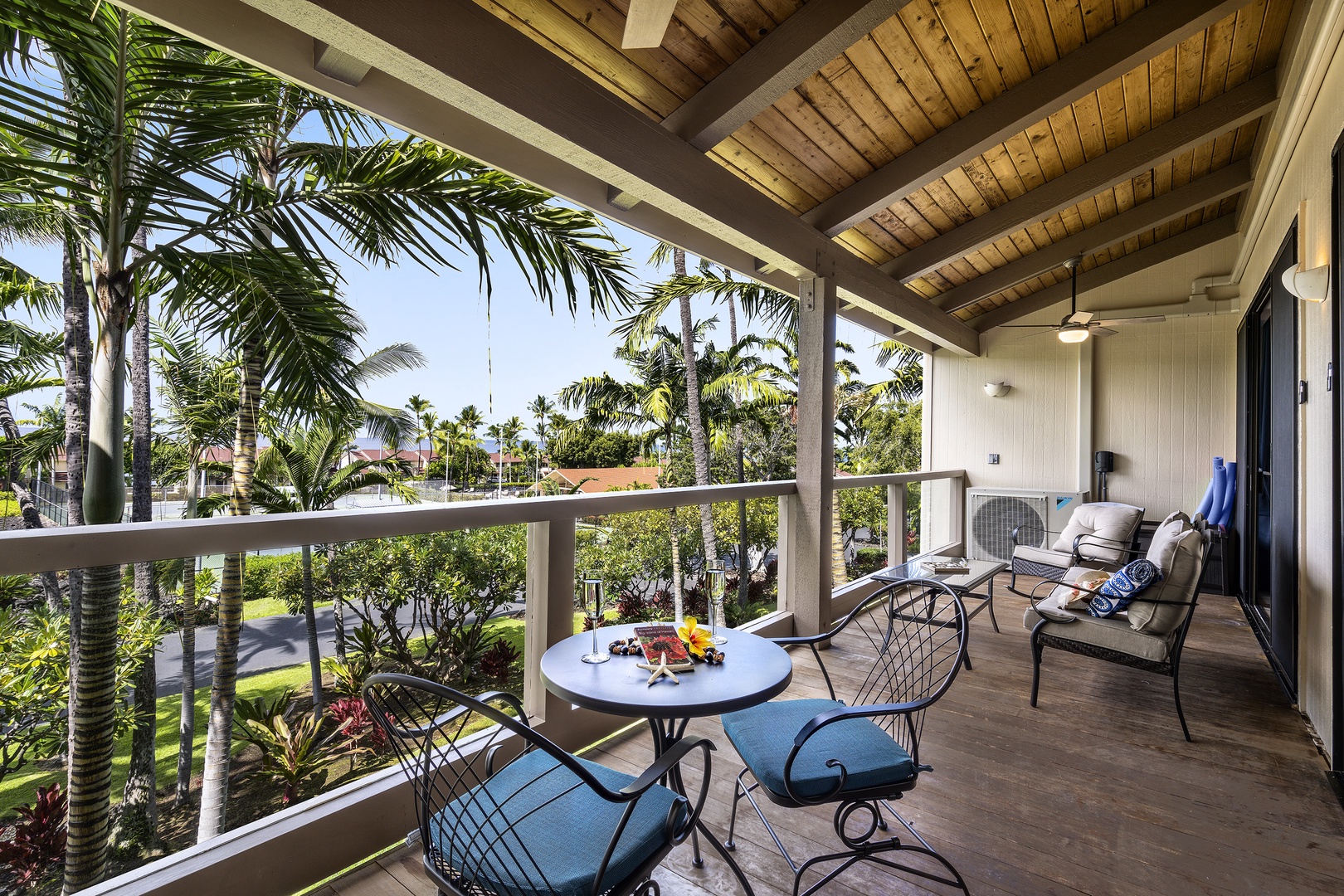 Kailua Kona Vacation Rentals, Keauhou Kona Surf & Racquet 9303 - Surf & Racquet 9-303 offers a picturesque back drop from its spacious Lanai!