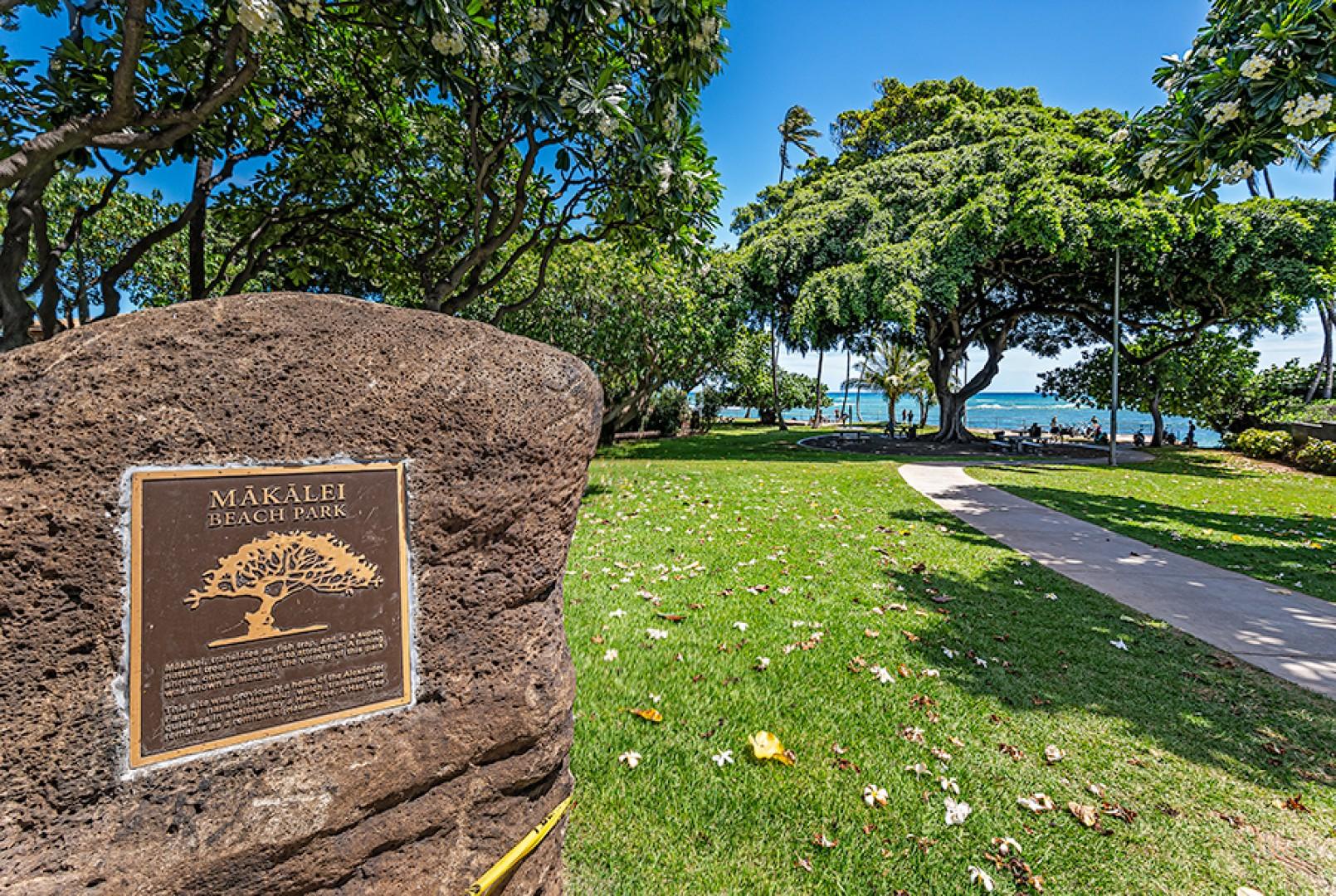 Honolulu Vacation Rentals, Casa de Makalei - Makalei Beach Park