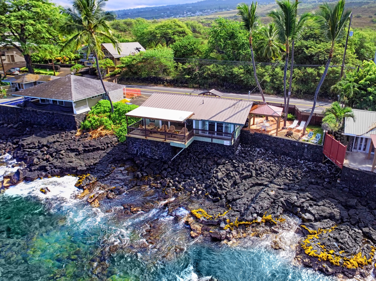 Kailua Kona Vacation Rentals, The Cottage - Aerial view of The Cottage