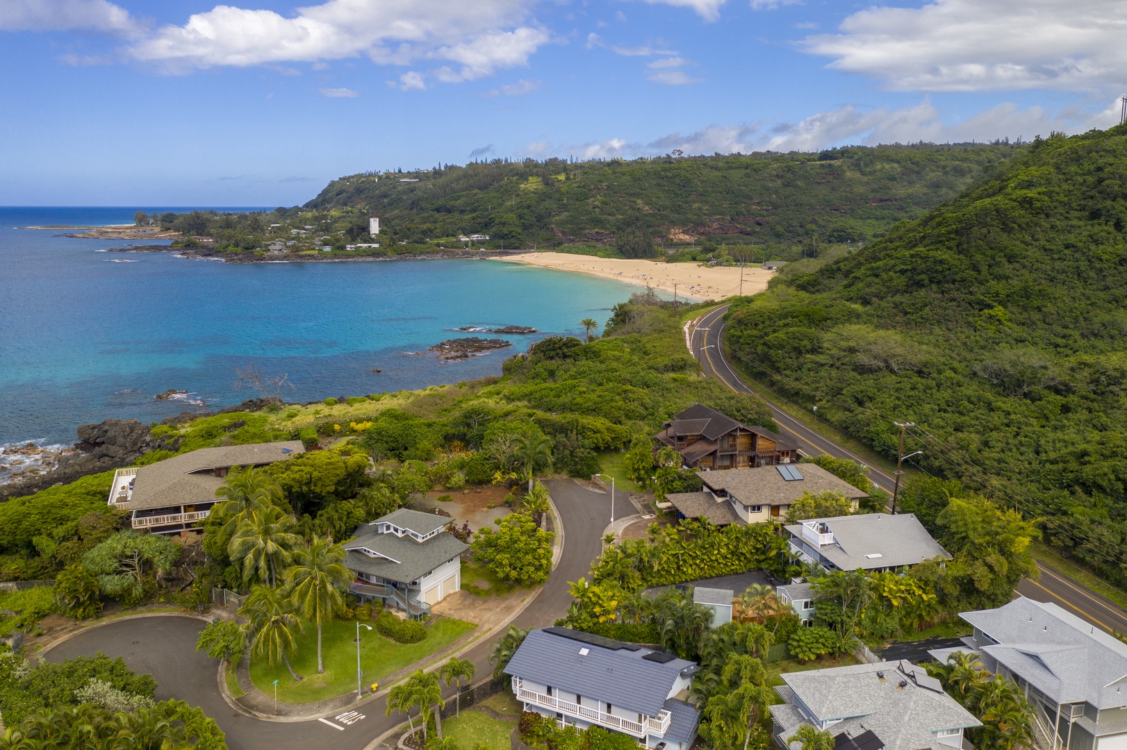 Haleiwa Vacation Rentals, Waimea Dream - The property is located in a cul-de-sac on a quiet, private street.