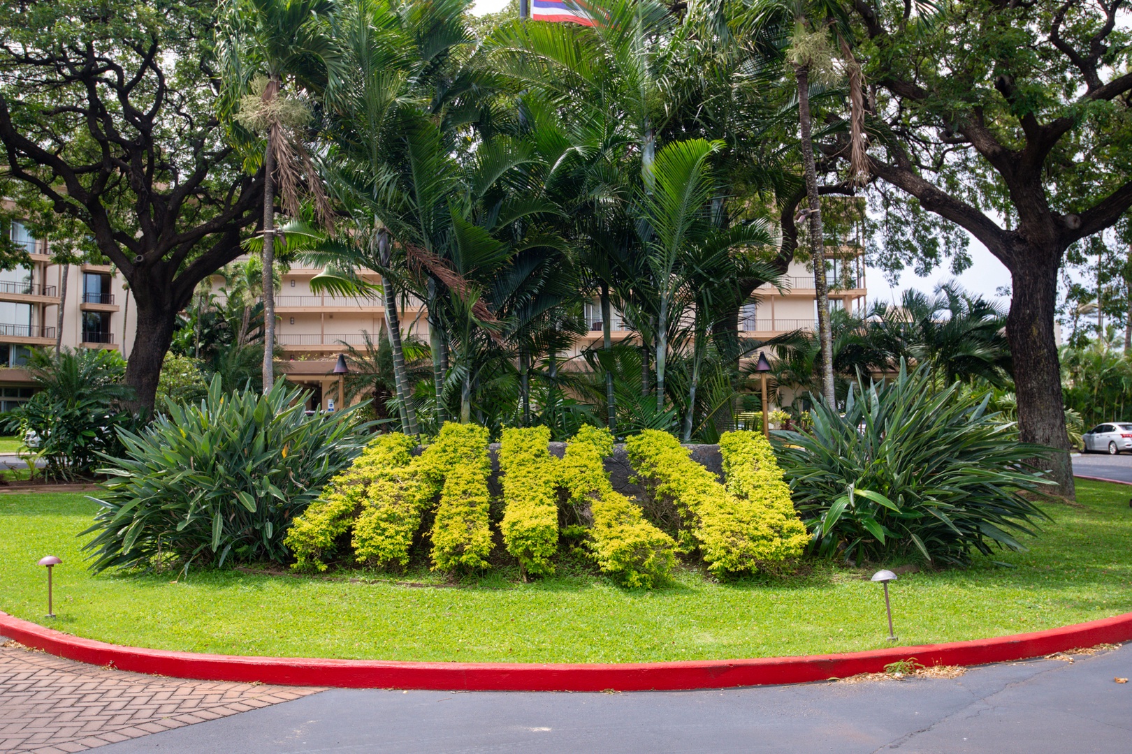 Lahaina Vacation Rentals, Maui Kaanapali Villas B225 - Entrance to the resort