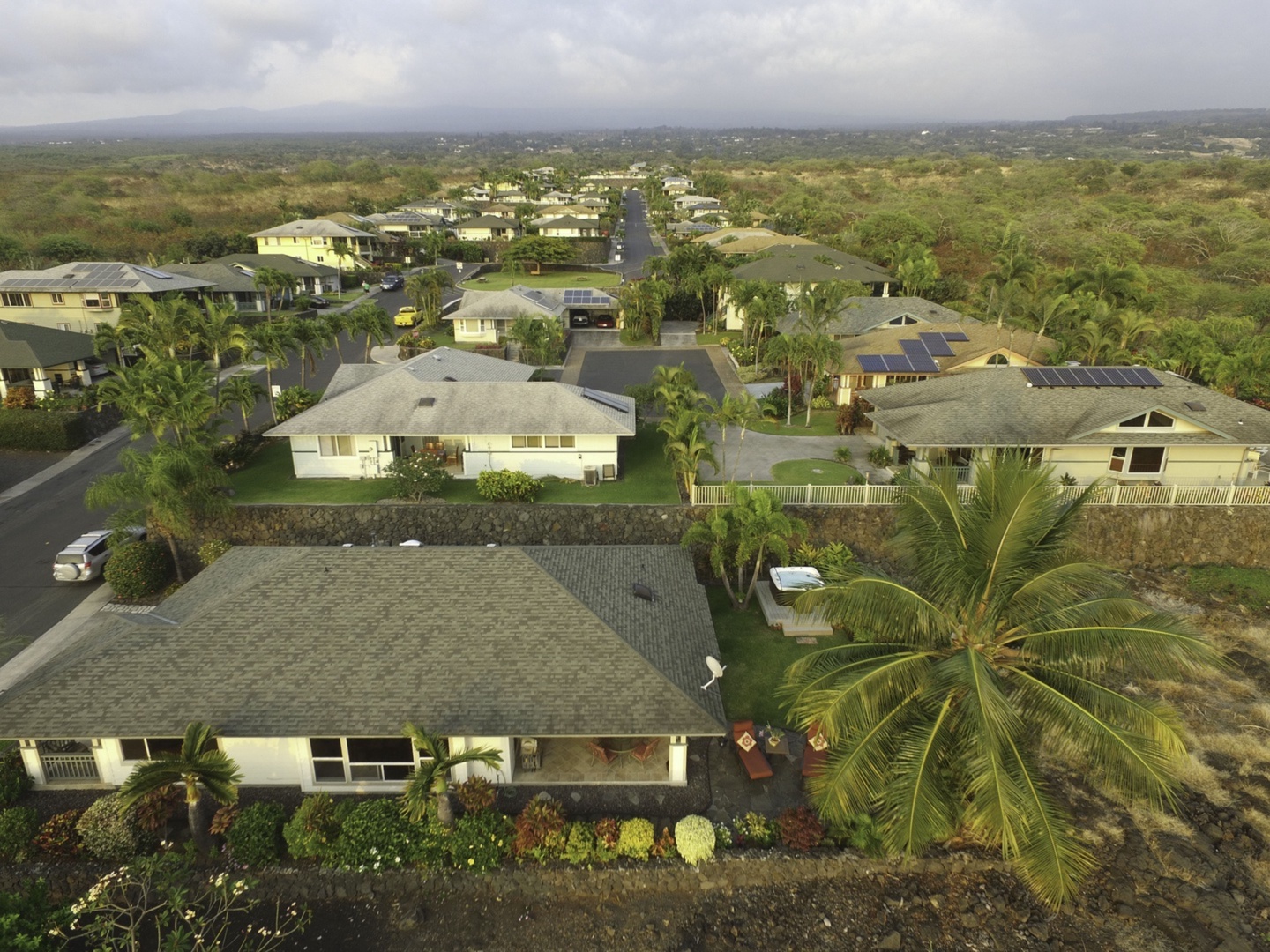 Kailua Kona Vacation Rentals, Hale Alaula - Ocean View - Property Aerial