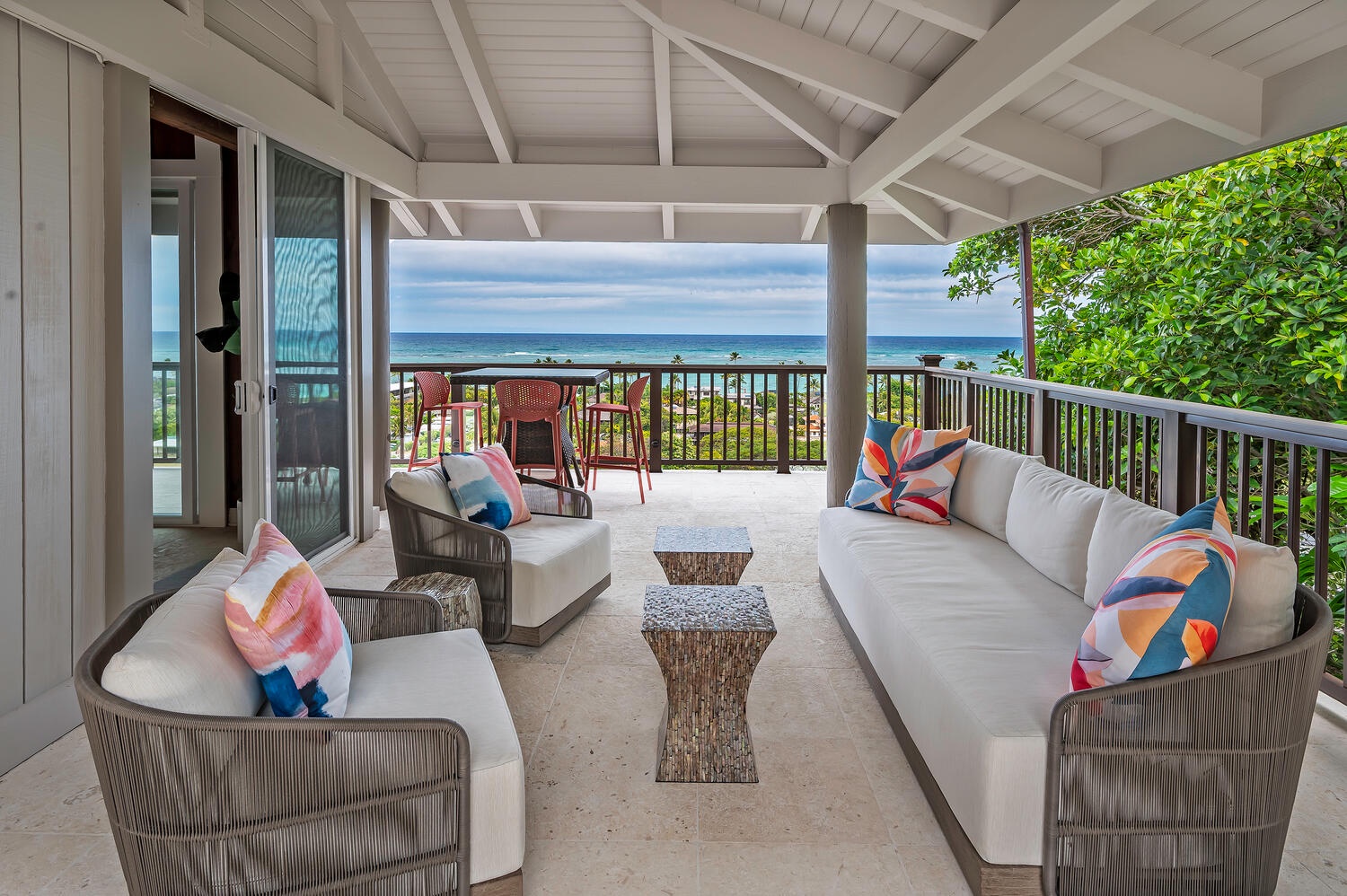 Kailua Vacation Rentals, Hale Lani - Enjoy serenity with ocean views from the lanai