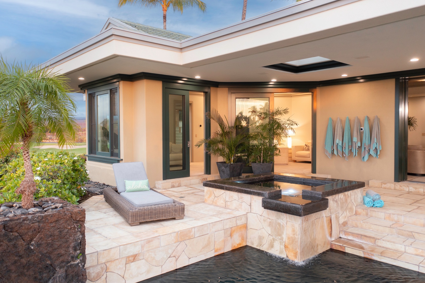 Kamuela Vacation Rentals, Canoe House at Champion Ridge - Take a dip in the pool—just steps outside your primary suite.