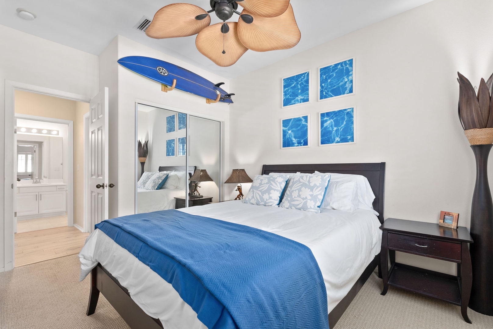 Kapolei Vacation Rentals, Coconut Plantation 1080-4 - Turn in early under the plantation shutters when the day catches up with you.
