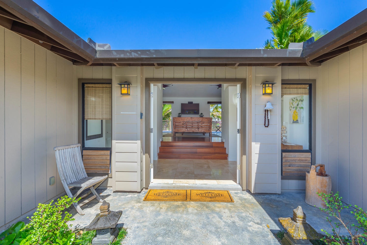 Princeville Vacation Rentals, Luana Hale - Entryway to your vacation!