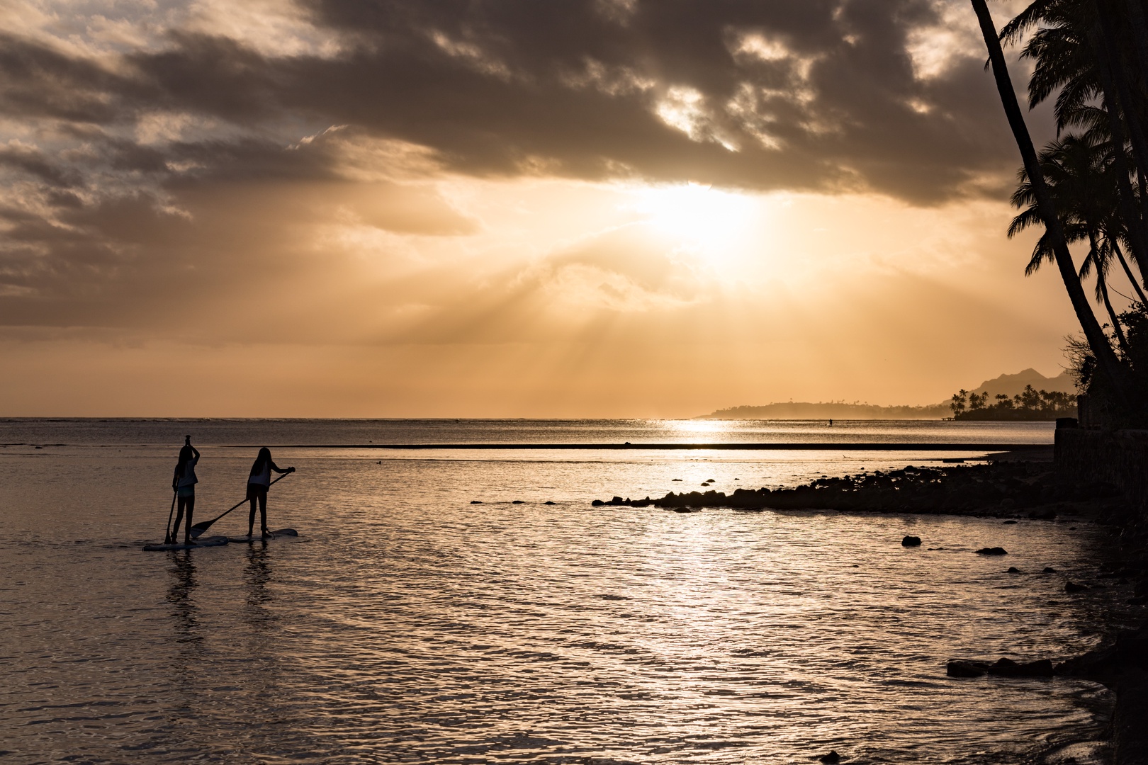 Honolulu Vacation Rentals, Moana Lani - Enjoy a sunset stand up paddle session, we have four!