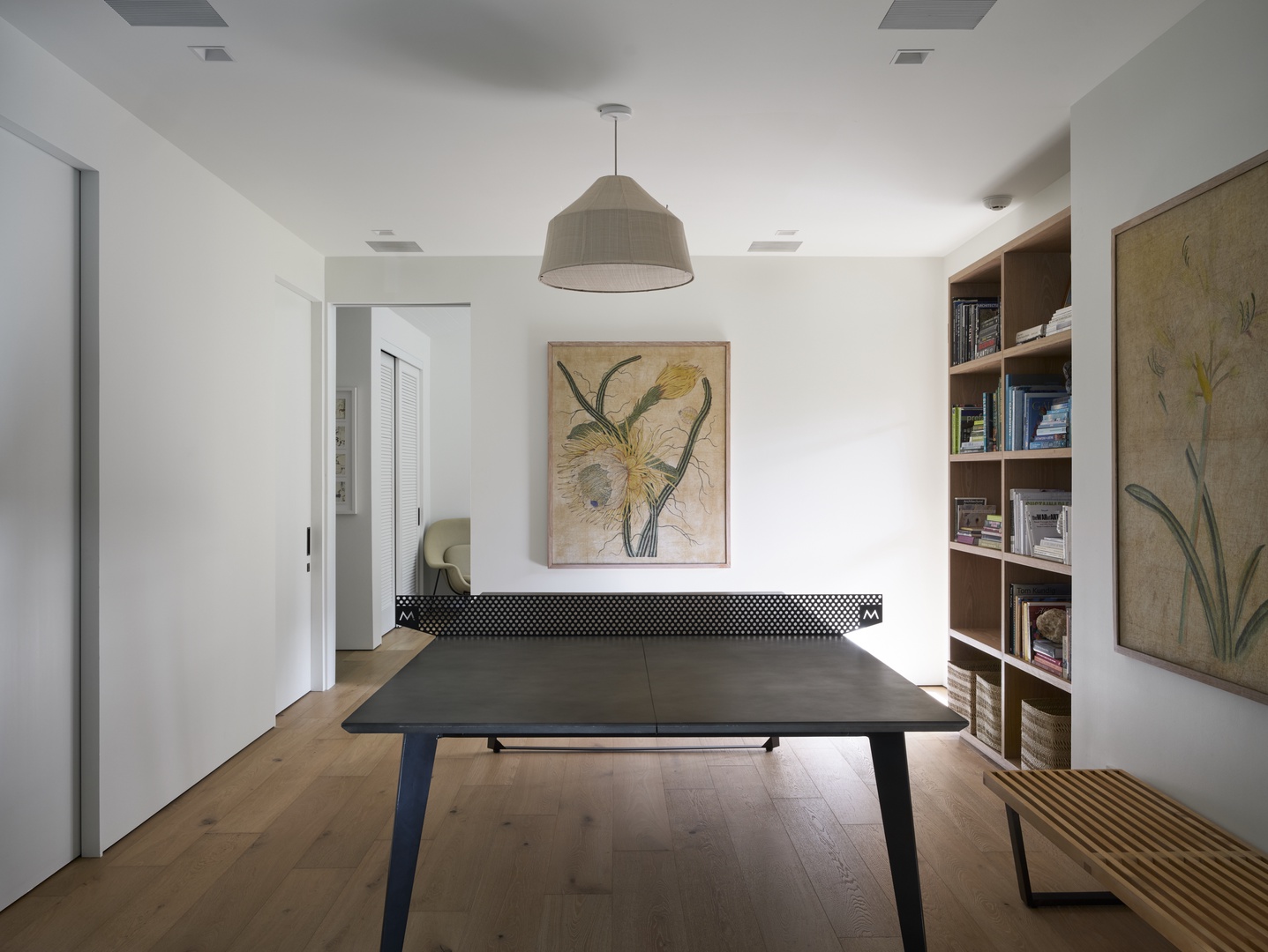 Honolulu Vacation Rentals, Diamond Head Hillside Estate** - Challenge friends to a game of ping pong or enjoy a little friendly competition in this bright, thoughtfully designed recreation space.