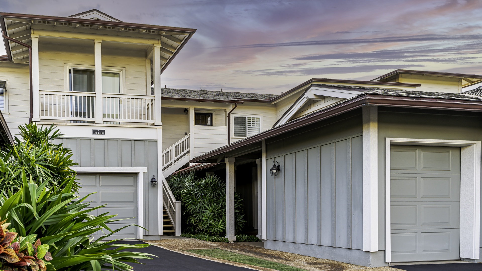 Kapolei Vacation Rentals, Coconut Plantation 1086-4 - A view of the home from the street.