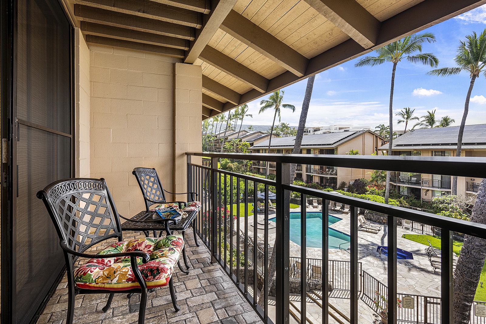 Kailua Kona Vacation Rentals, Kona Makai 6301 - Read a book or enjoy a cup of Kona coffee!