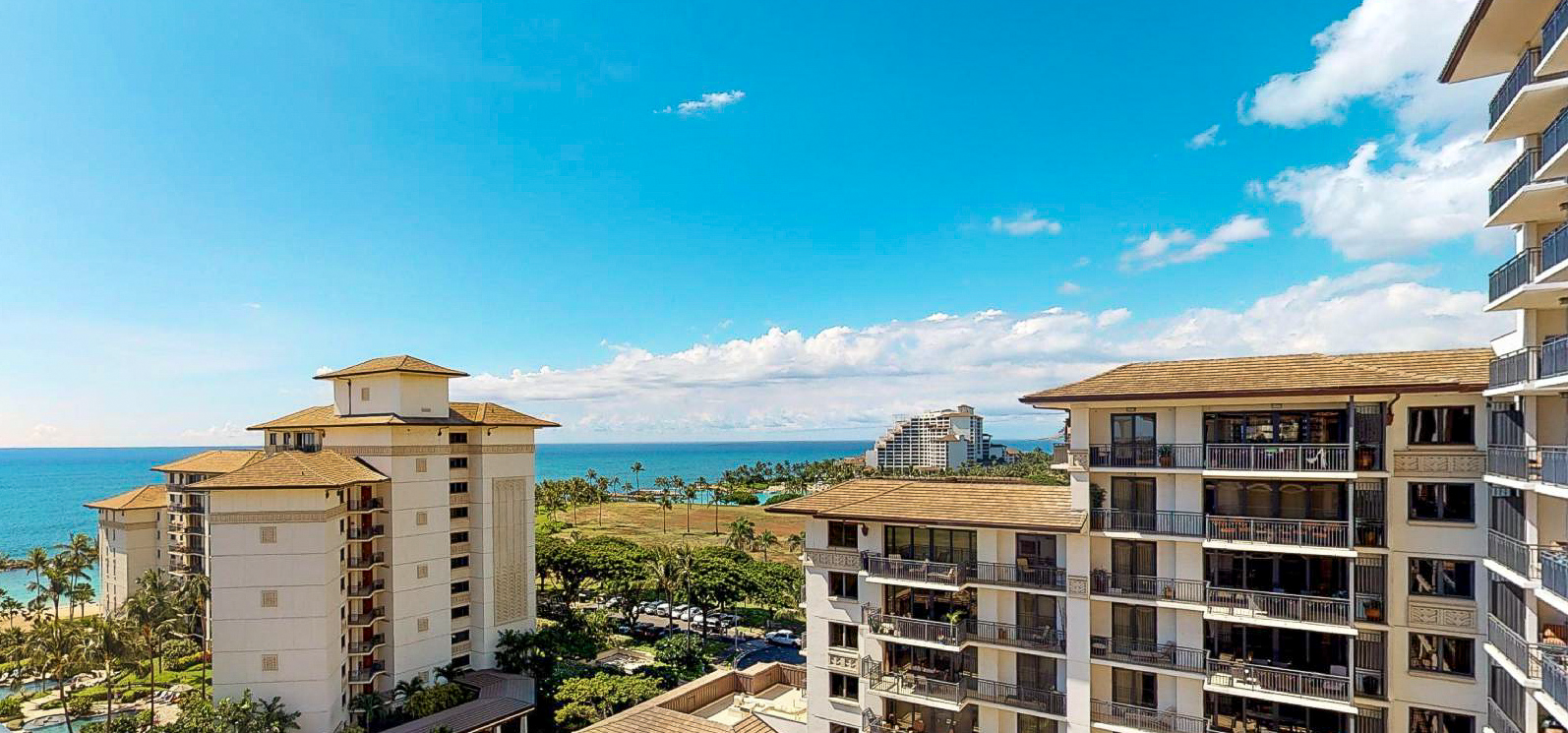 Kapolei Vacation Rentals, Ko Olina Beach Villas O1121 - A lovely view from the lanai.