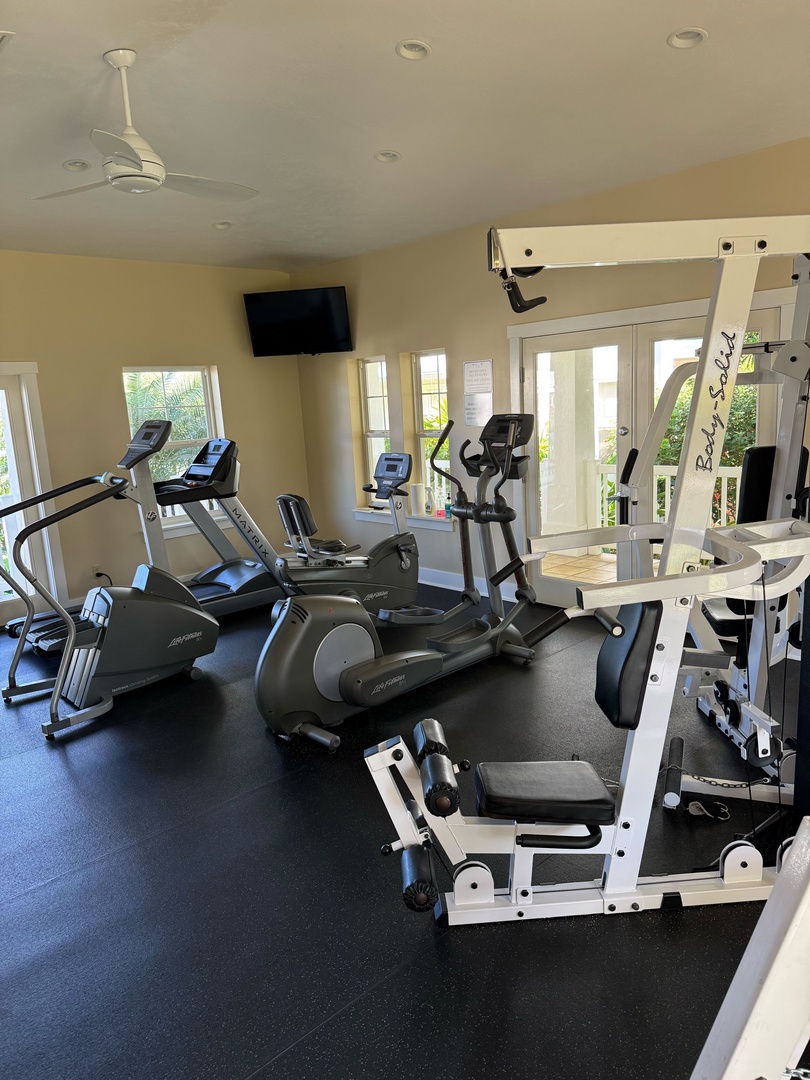 Princeville Vacation Rentals, Pili Aloha - Get your daily workout in with the fitness room.