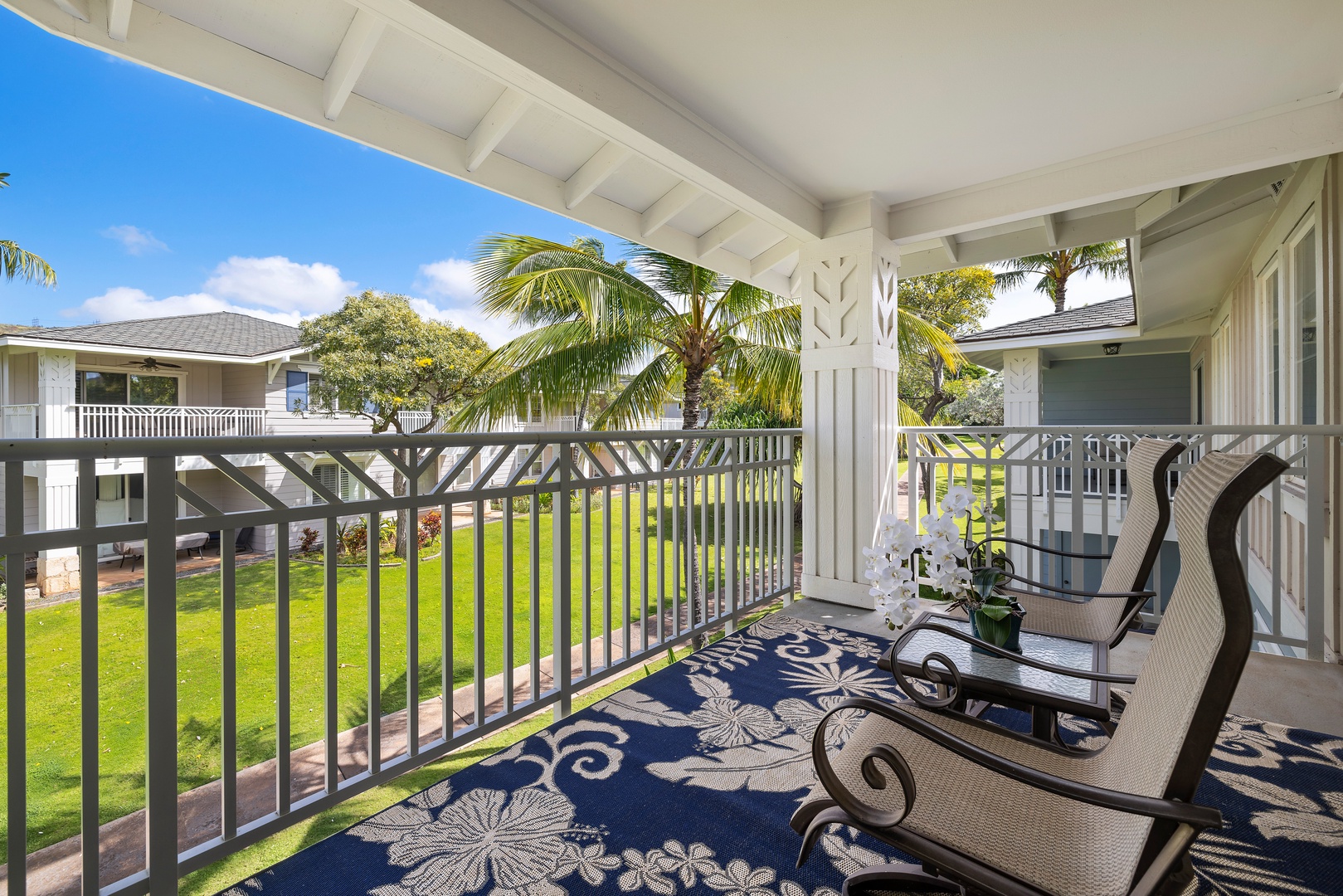 Kapolei Vacation Rentals, Ko Olina Kai 1083C - Picturesque views from the upstairs lanai.