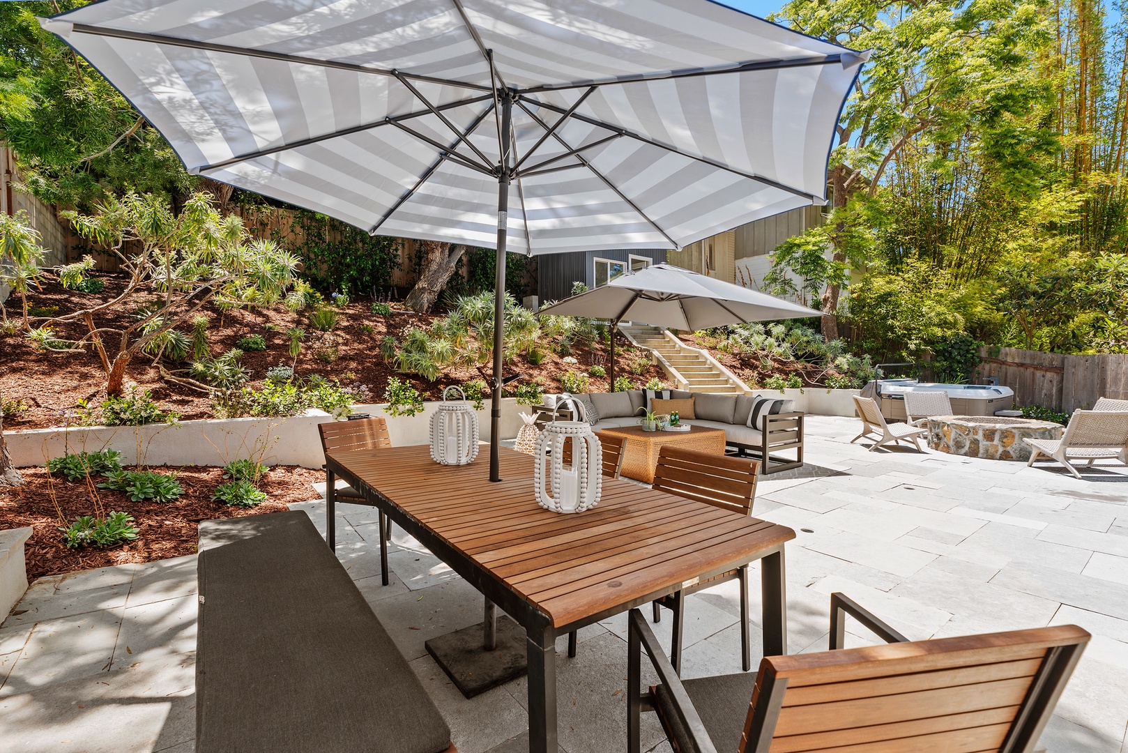 Del Mar Vacation Rentals, Del Mar Zuni Delight - Patio with outdoor dining for those nights you'll remember
