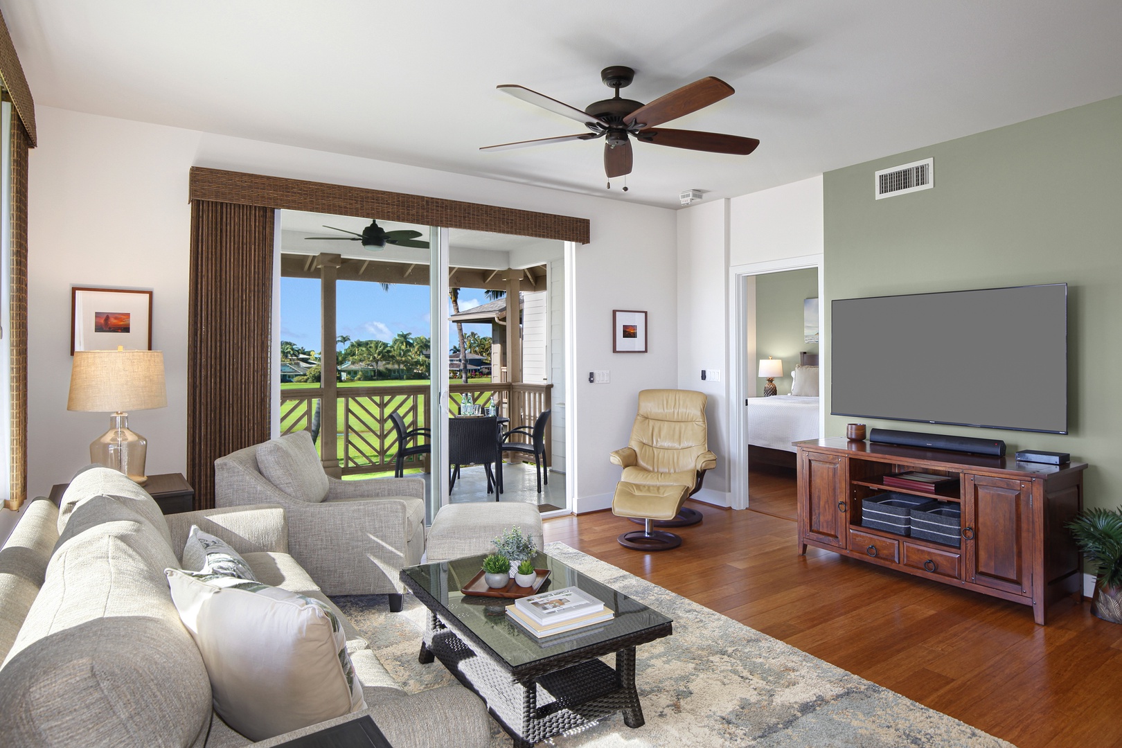 Koloa Vacation Rentals, Pili Mai 8C - Living room